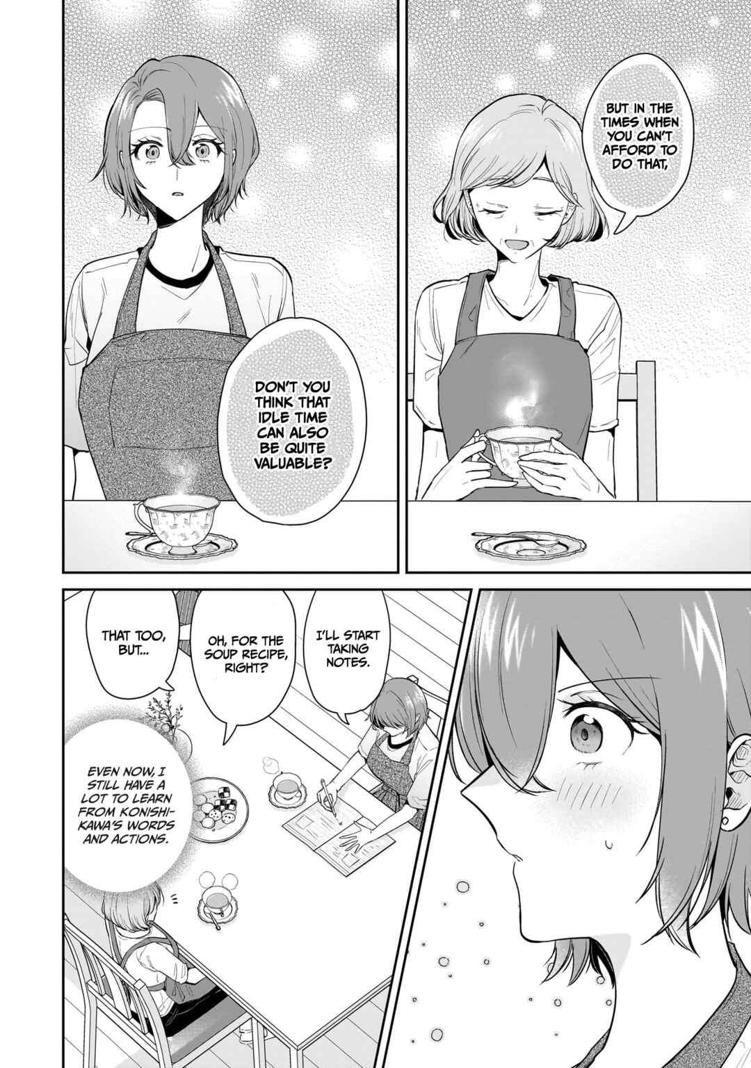 Misato-san wa Amasugi Joushi ni Chotto Kibishii Chapter 11 - Page 10
