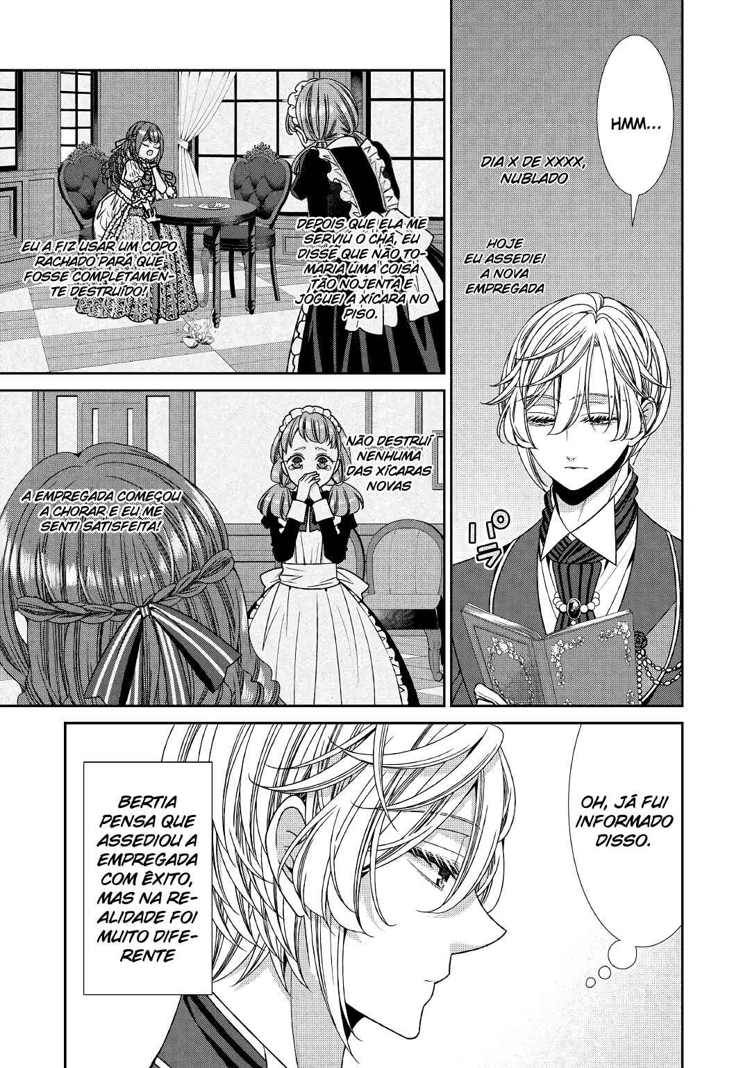 Jishou Akuyaku Reijou na Kon'yakusha no Kansatsu Kiroku. Chapter 17 - Page 12