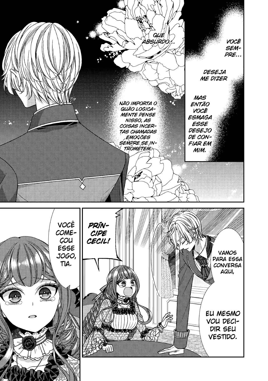 Jishou Akuyaku Reijou na Kon'yakusha no Kansatsu Kiroku. Chapter 17 - Page 22