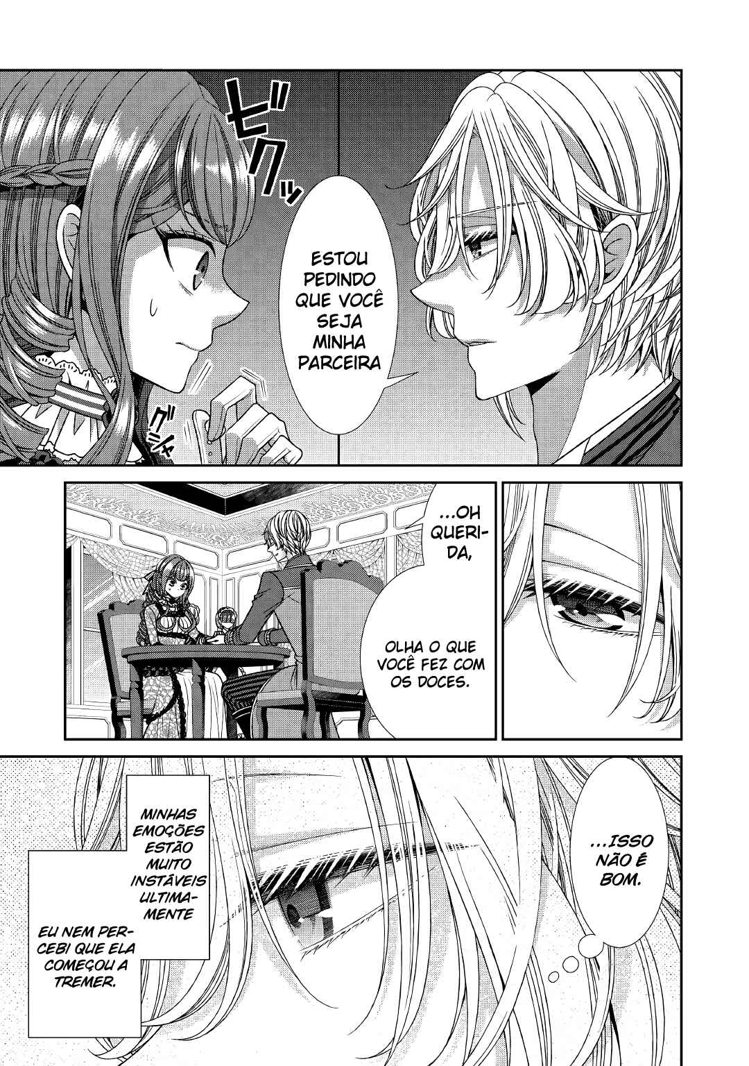 Jishou Akuyaku Reijou na Kon'yakusha no Kansatsu Kiroku. Chapter 17 - Page 4