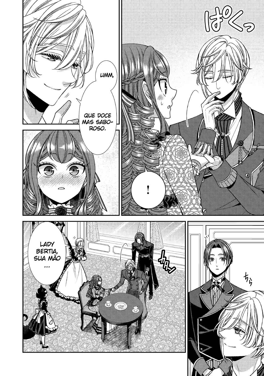 Jishou Akuyaku Reijou na Kon'yakusha no Kansatsu Kiroku. Chapter 17 - Page 5