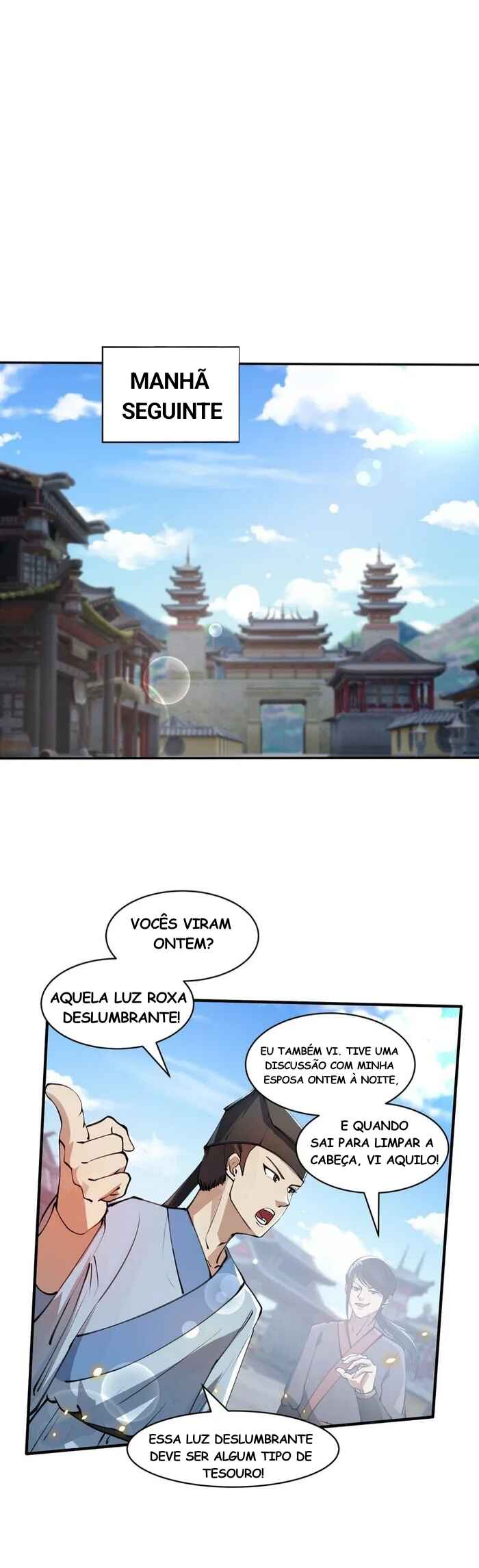 When The System Opens After The Age Of 100, All Grandchildren Kneel Upon The Mountains! Chapter 5 - Page 8