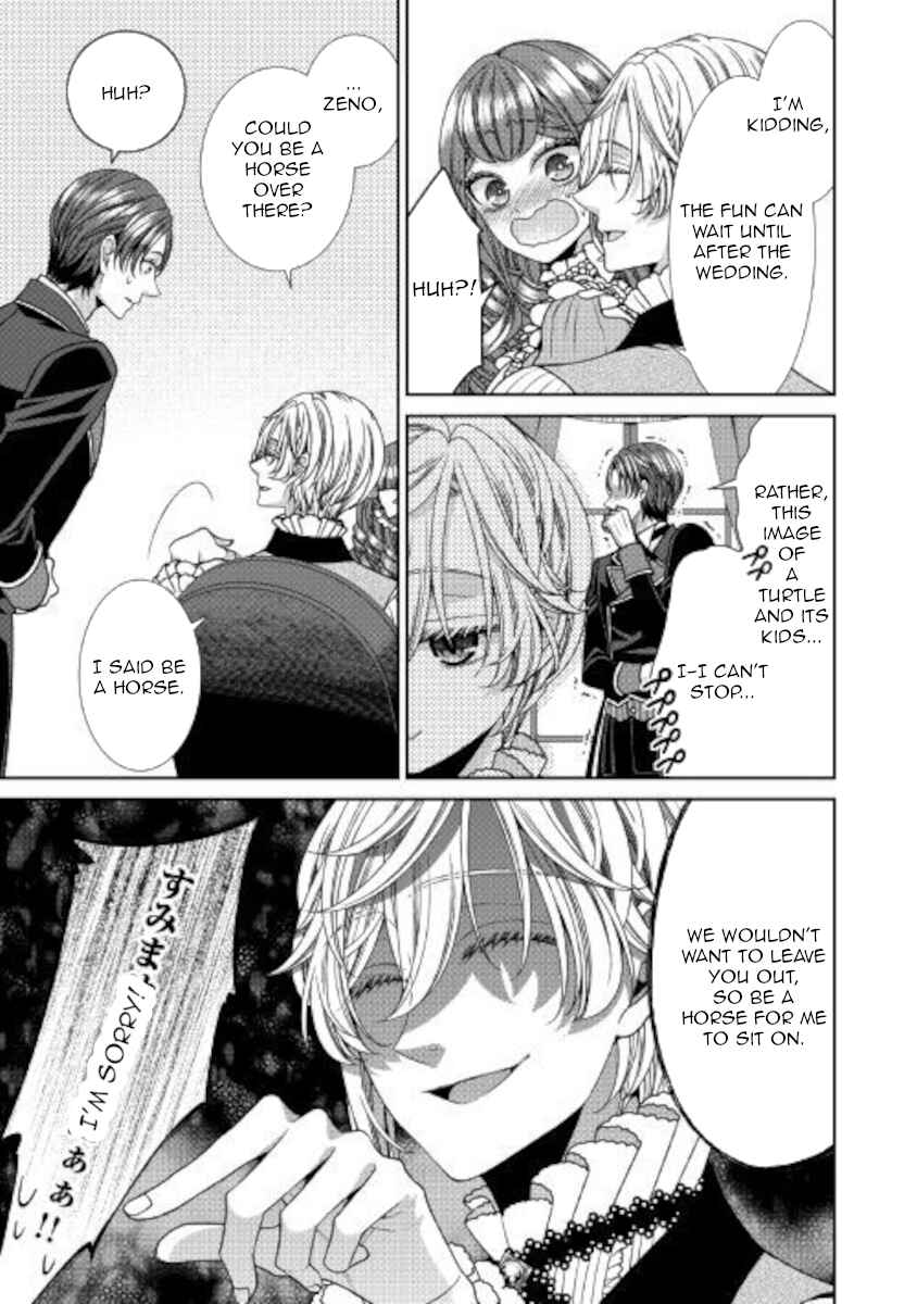 Jishou Akuyaku Reijou na Kon'yakusha no Kansatsu Kiroku. Chapter 28 - Page 24