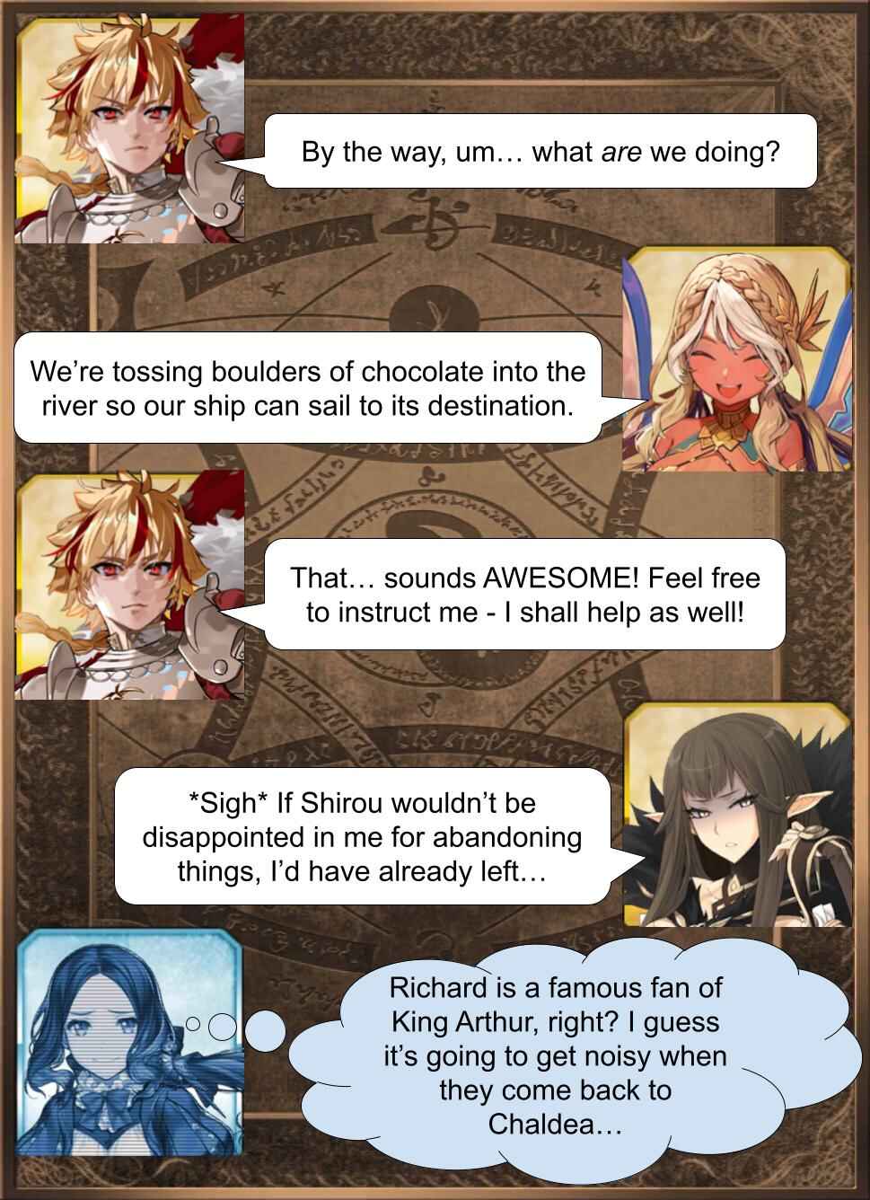 Daily Chaldea Chapter 2476 - Page 1