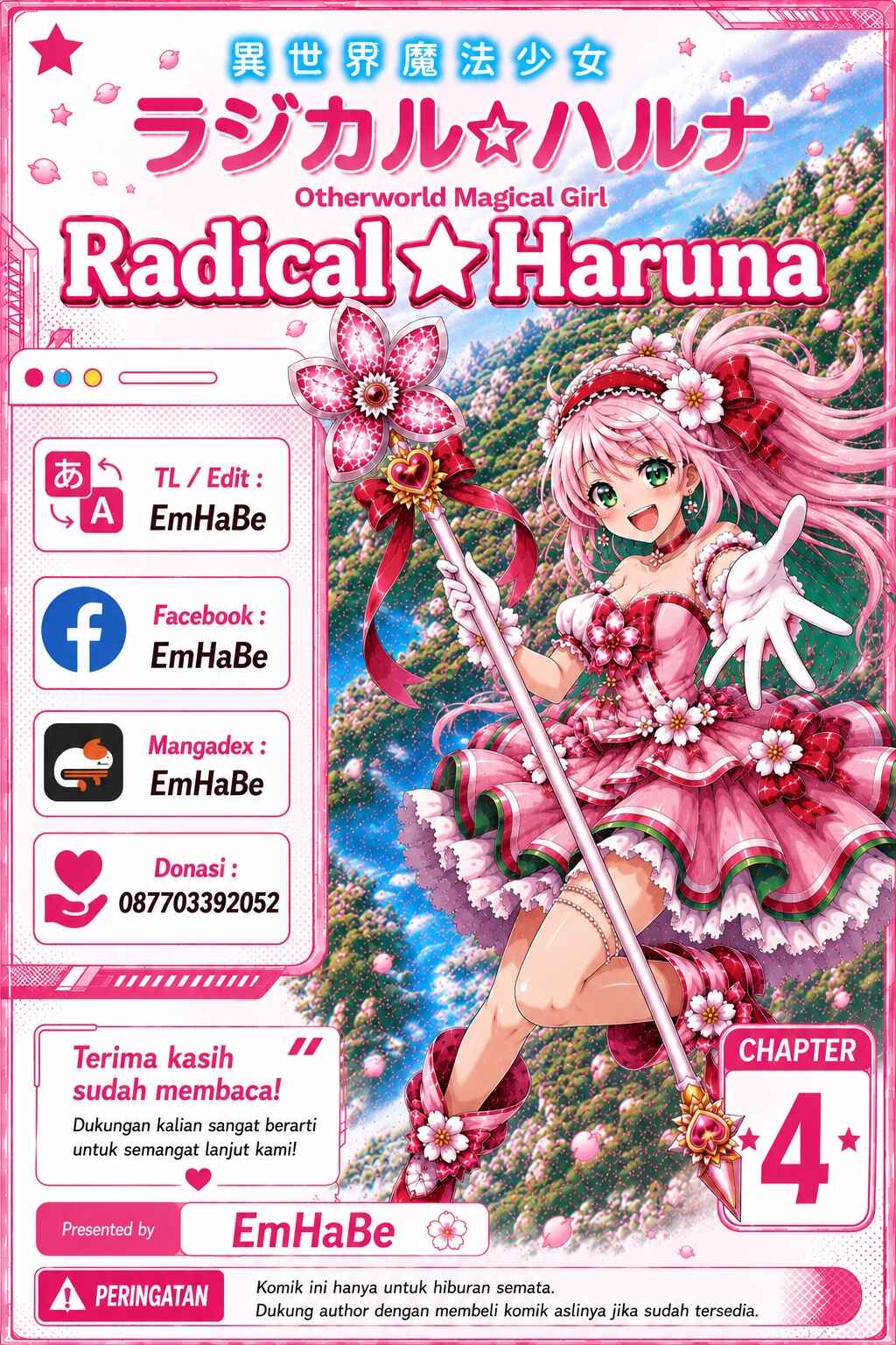 Isekai Mahou Shoujo Radical☆Haruna Chapter 4 - Page 1