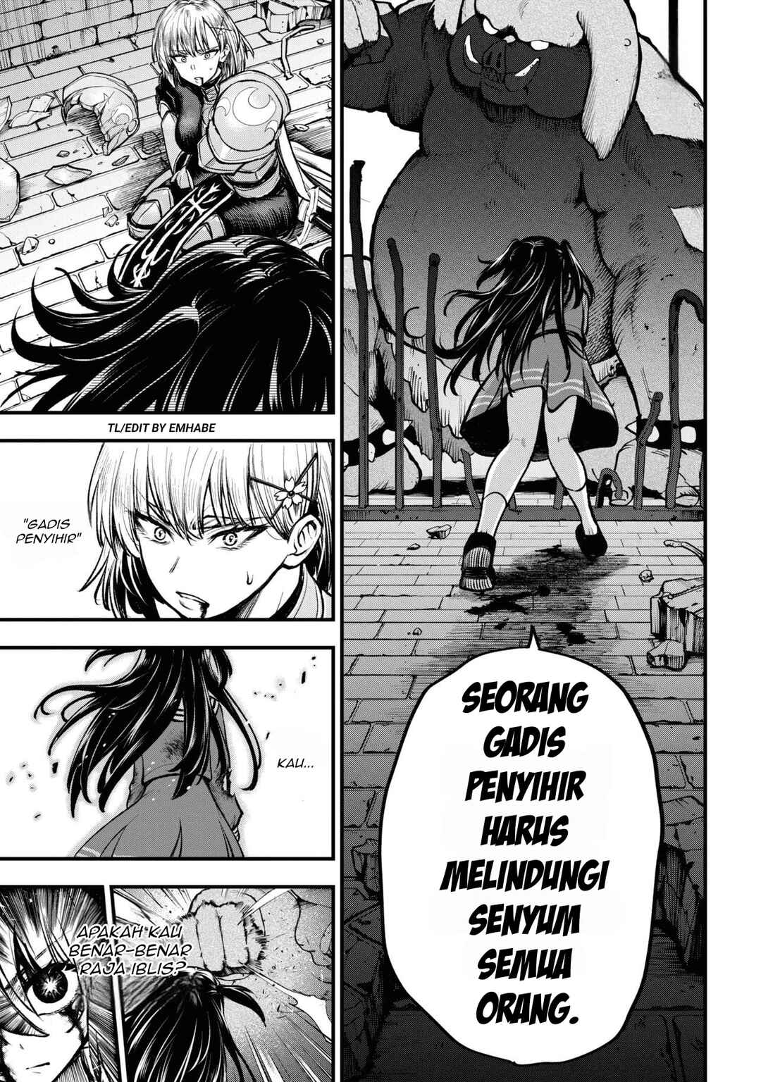 Isekai Mahou Shoujo Radical☆Haruna Chapter 4 - Page 37