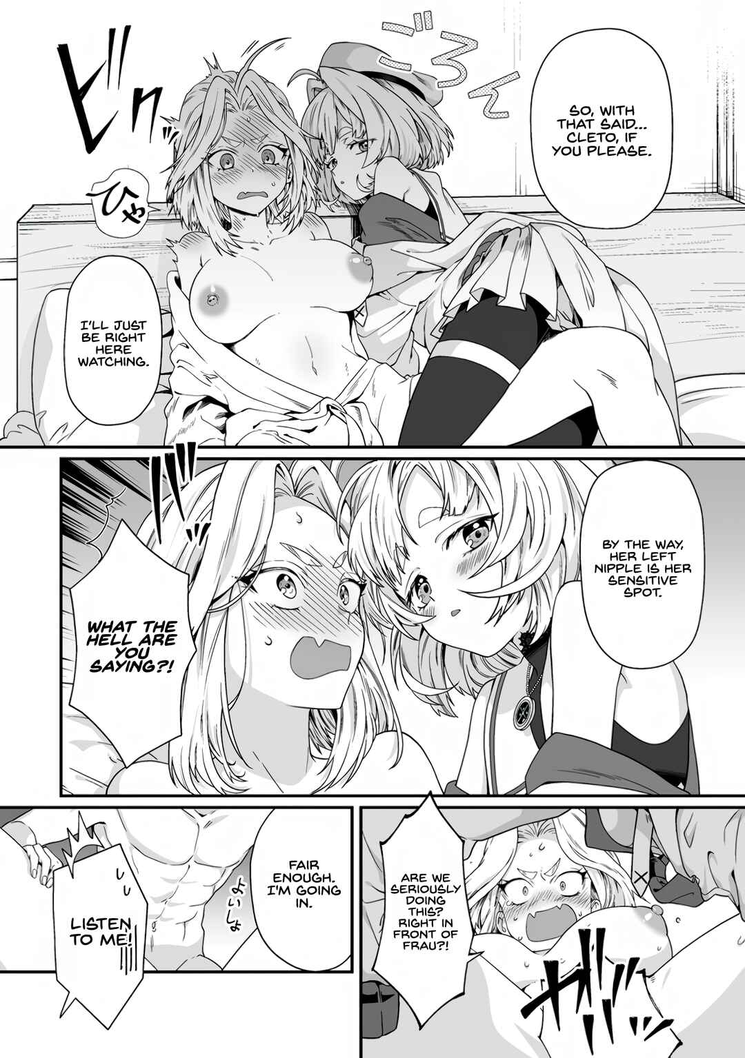 Teisou Gyakuten Sekai de Yuiitsu no Otoko Kishi no Ore, Onna Kishi Gakuen ni Nyuugaku Shitara Nazeka Eiyou Atsukai Sareta: Zetsurin Skill de Harem Musou Chapter 6.3 - Page 2