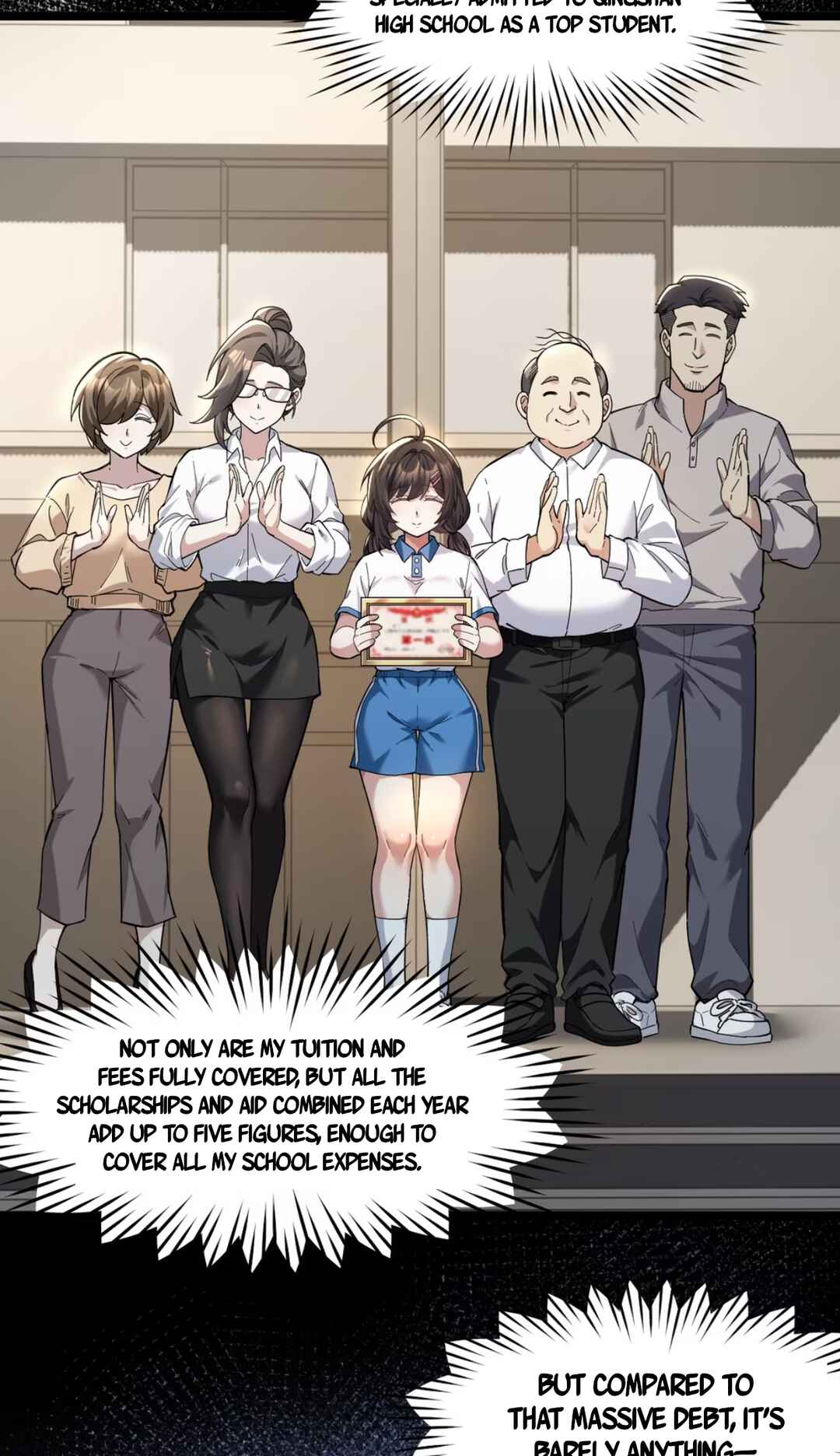 Jǐnguǎn Shì Xuébà Xìtǒng, dàn Xiǎosū Tóngxué de Hǎogǎndù Zài Wěnbù Tíshēng Chapter 8 - Page 37