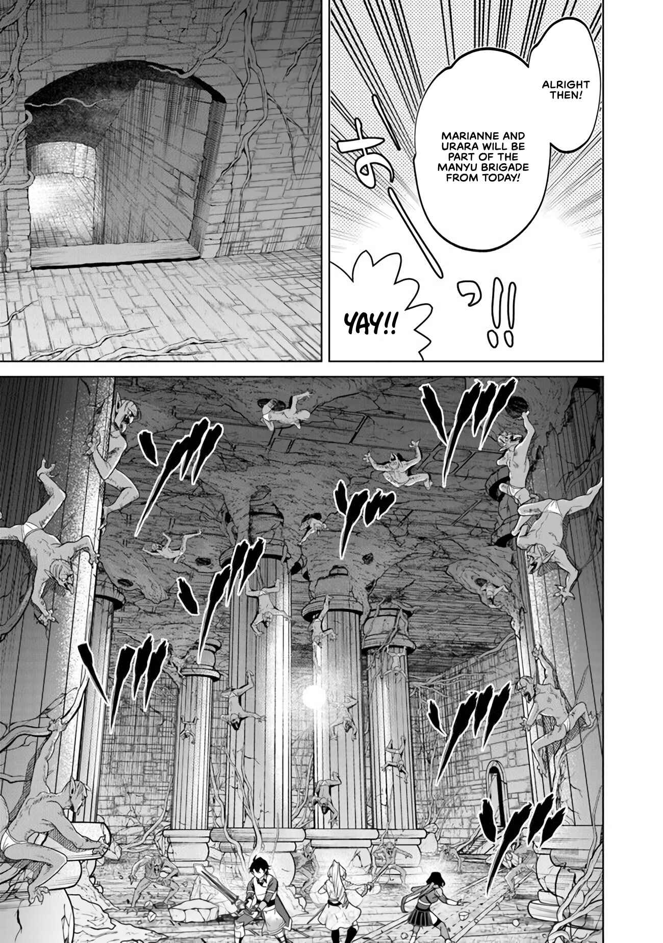 Keikenchi Chochiku de Nonbiri Shoushin Ryokou ~Yuusha to Koibito ni Tsuihou Sareta Senshi no Mujikaku Zamaa~ Chapter 8 - Page 10