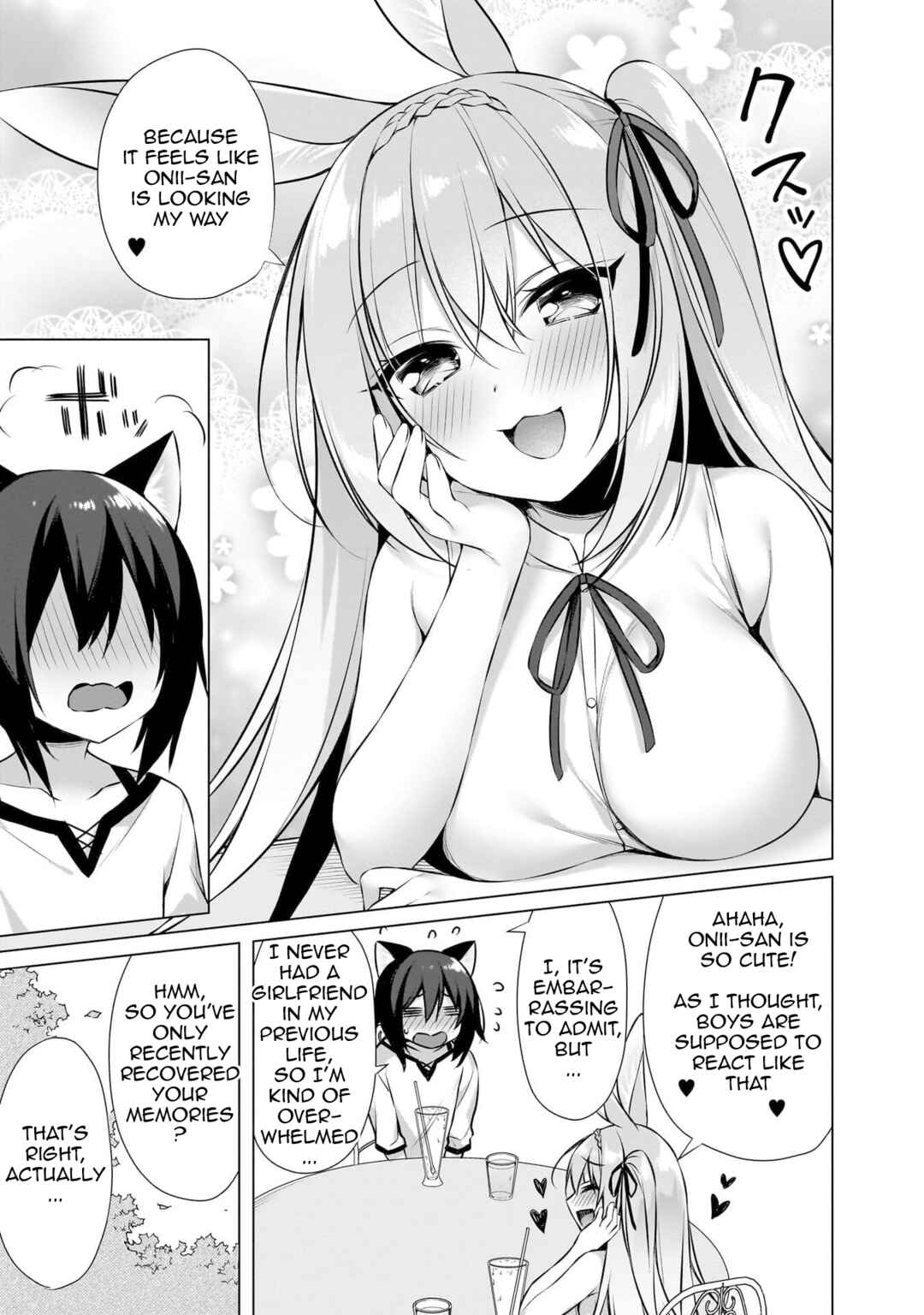 Boku no Risou no Isekai Seikatsu - Tensei shitara Kemomimi Musume darake no Sekai de Harem ni Chapter 6 - Page 11