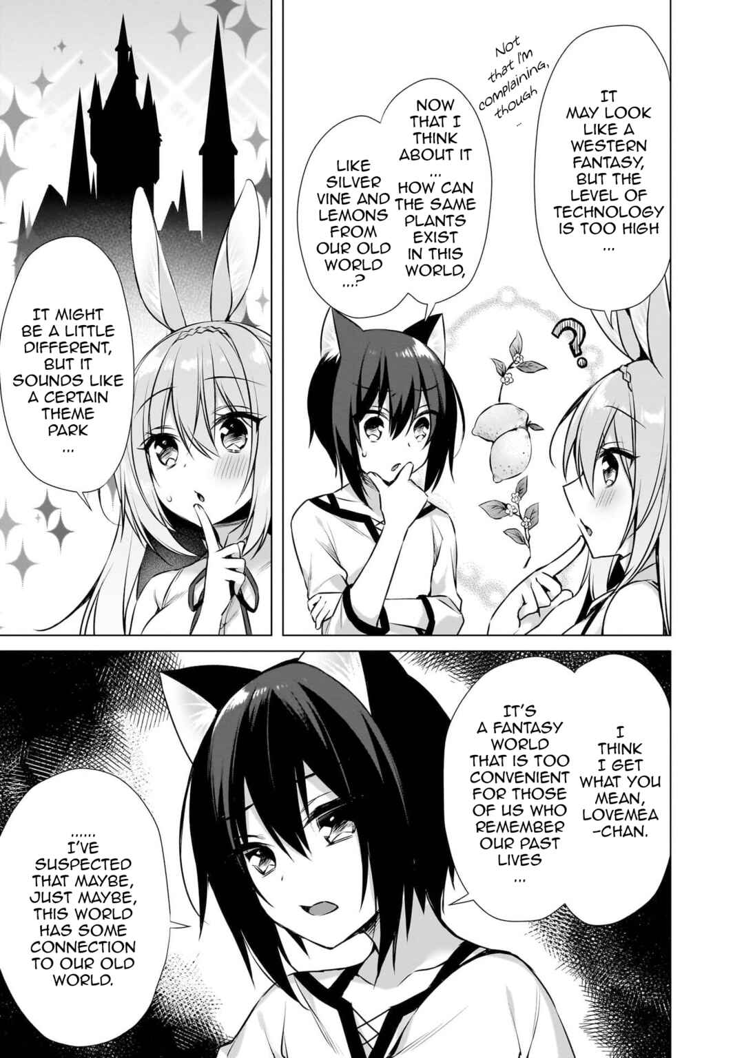 Boku no Risou no Isekai Seikatsu - Tensei shitara Kemomimi Musume darake no Sekai de Harem ni Chapter 6 - Page 13