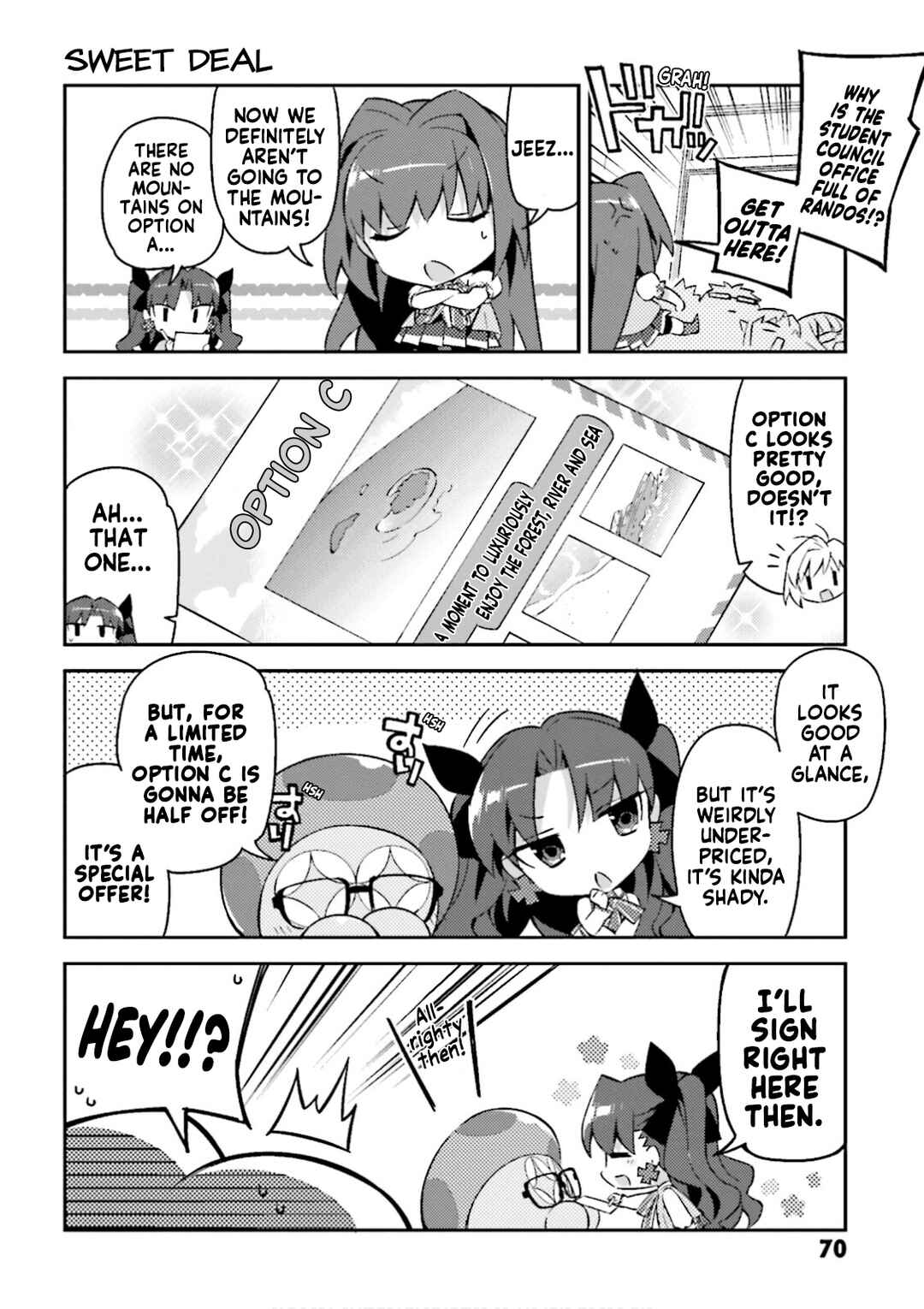 Type-Moon Gakuen - Chibi Chuki! Chapter 20 - Page 4