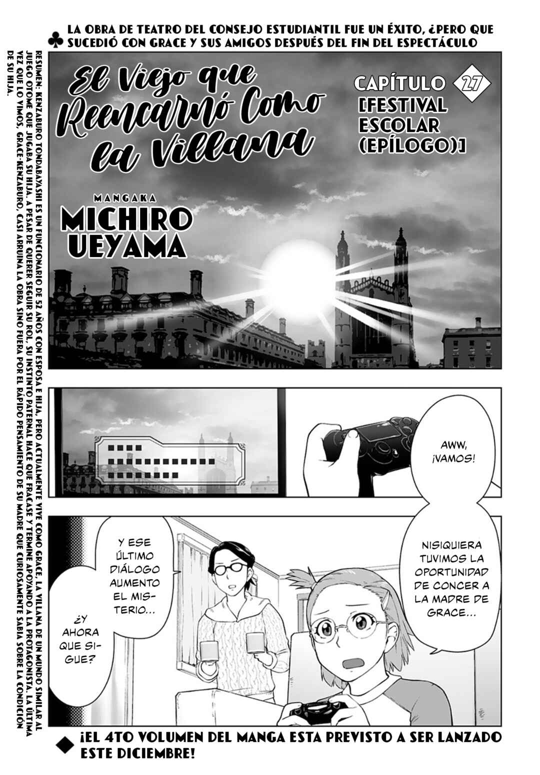 Akuyaku Reijou Tensei Ojisan Chapter 27 - Page 1