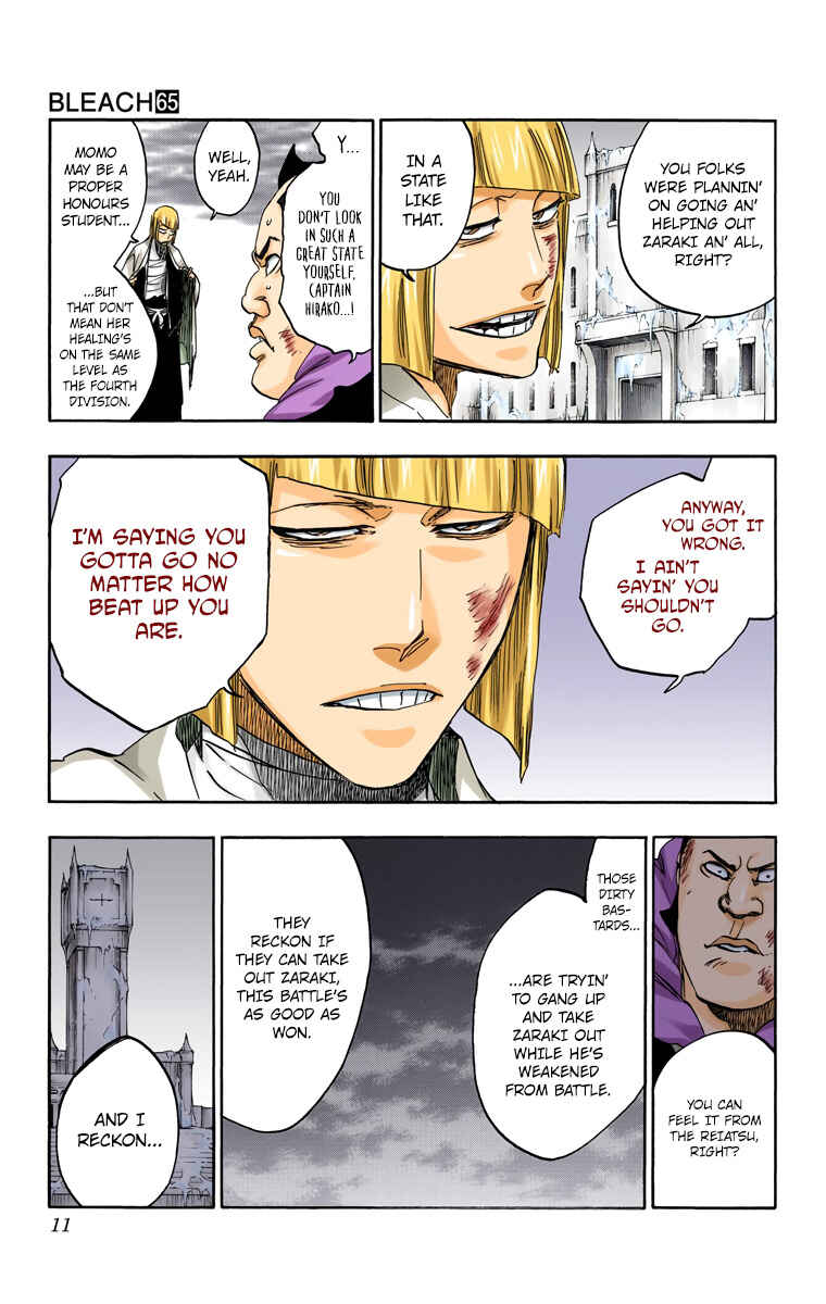 Bleach (Official Colored) Chapter 581 - Page 7