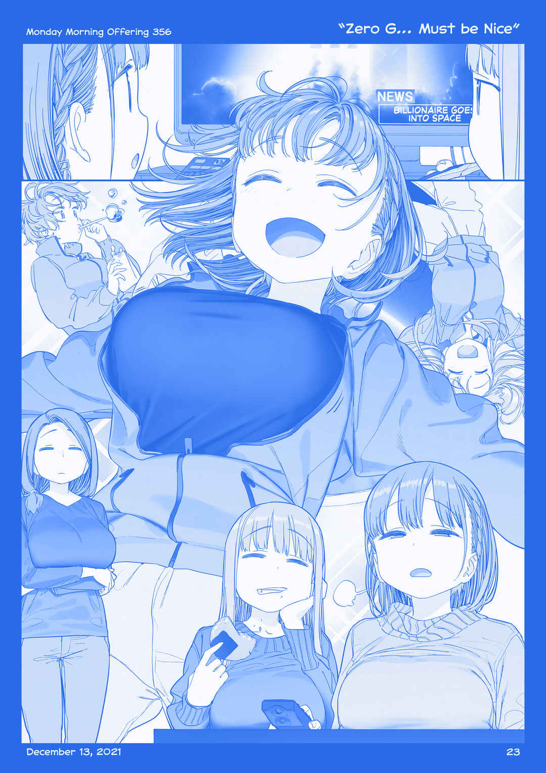 Getsuyoubi no Tawawa  (Twitter Webcomic) Chapter 40 - Page 22