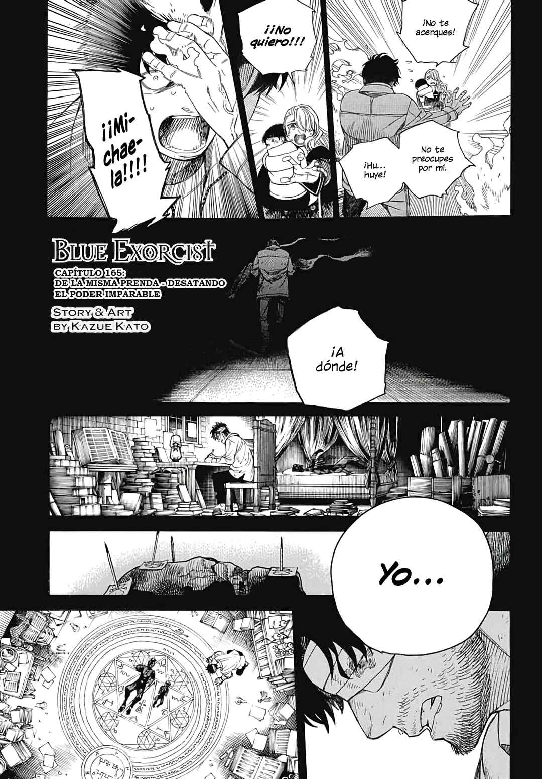 Ao no Exorcist Chapter 165 - Page 3