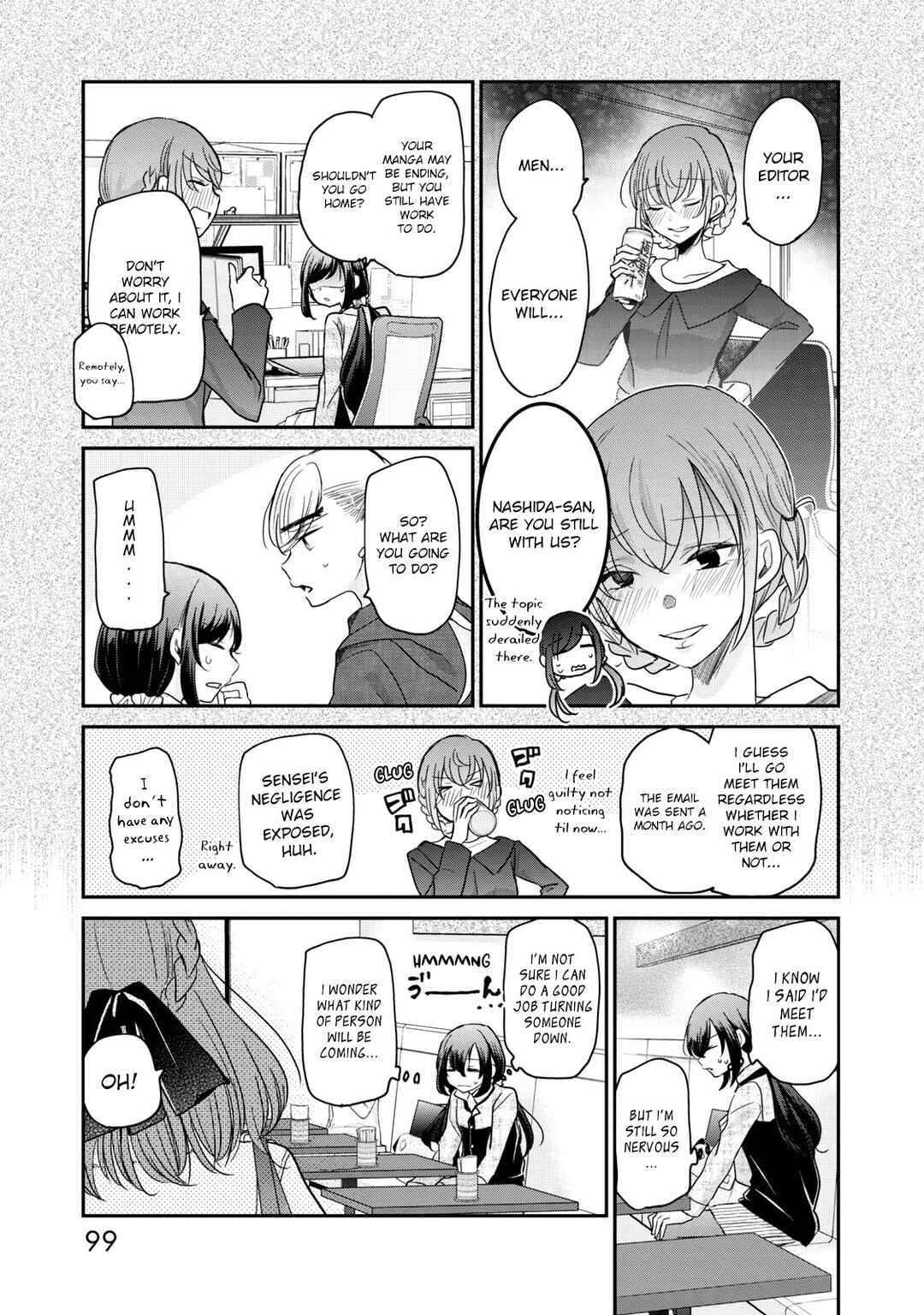 Egao no Taenai Shokuba desu. Chapter 15 - Page 5