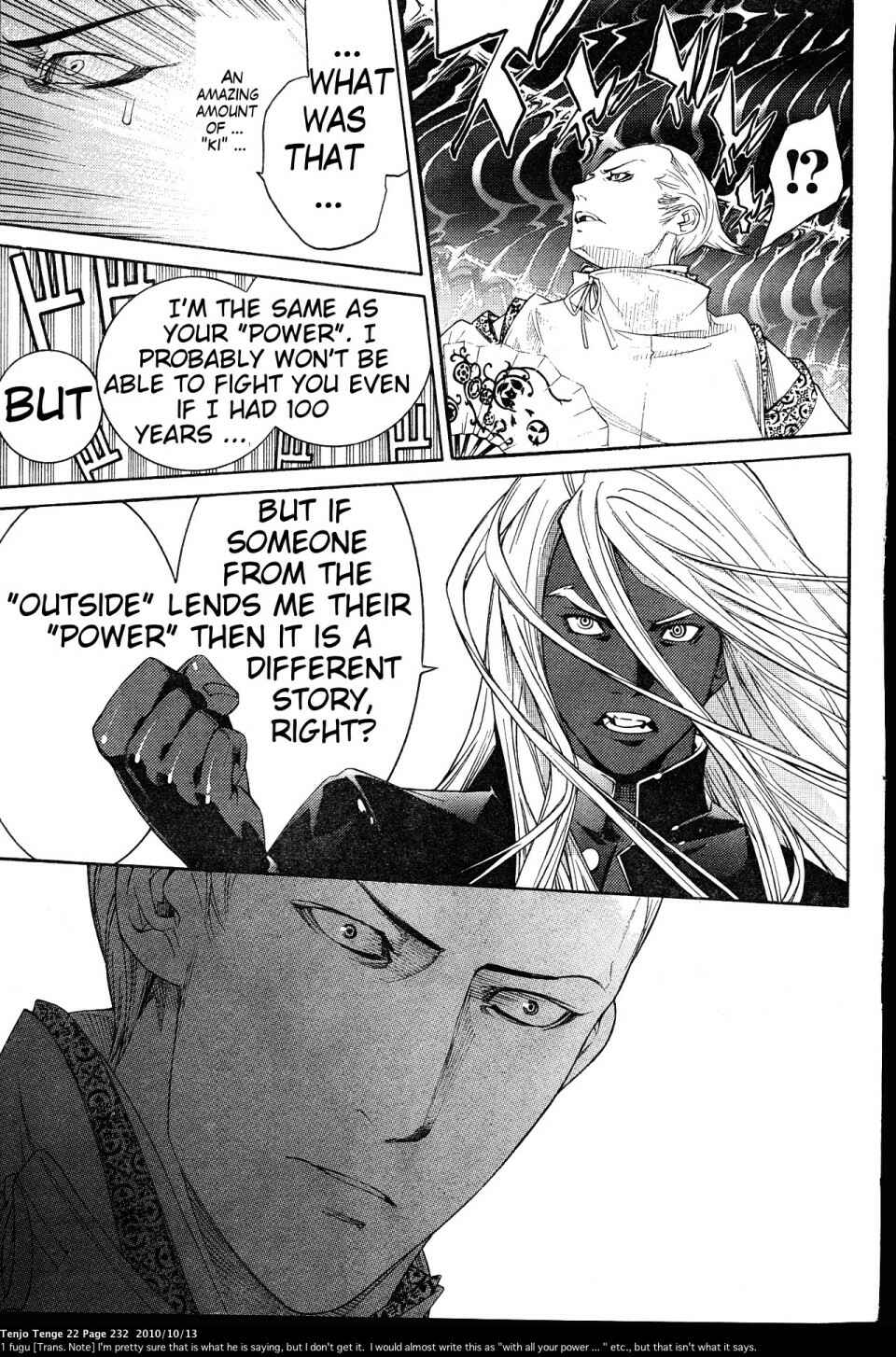 Tenjou Tenge Chapter 136 - Page 45