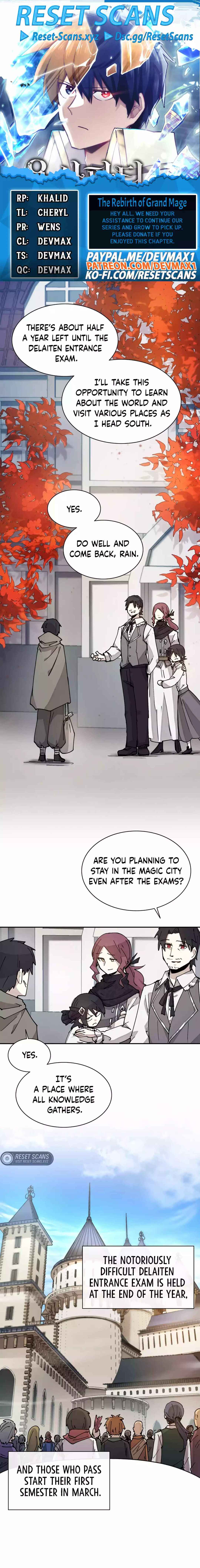 Reincarnation of the Hero Party's Grand Mage Chapter 7 - Page 1