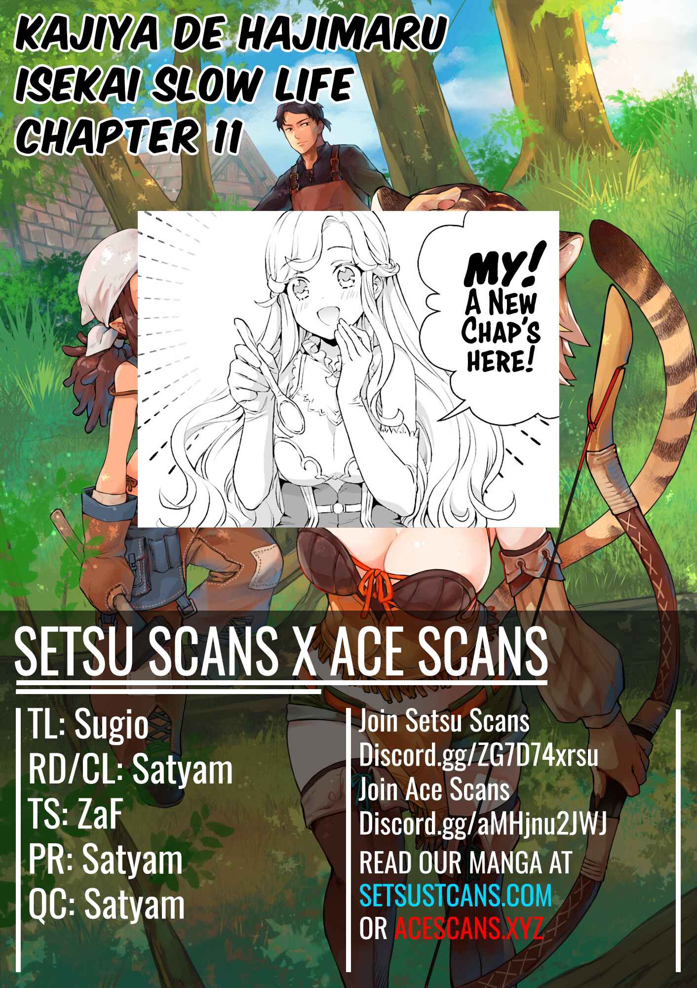 Kajiya de Hajimeru Isekai Slow Life Chapter 11 - Page 1
