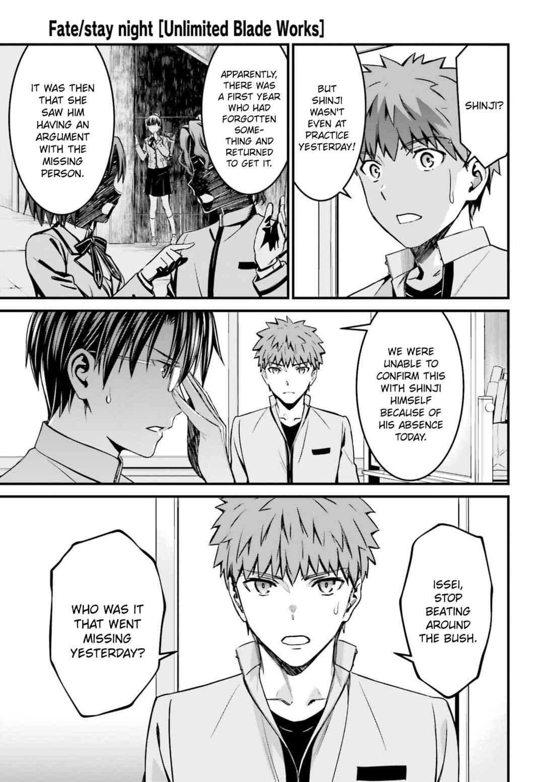 Fate/stay night [Unlimited Blade Works] Chapter 12 - Page 27
