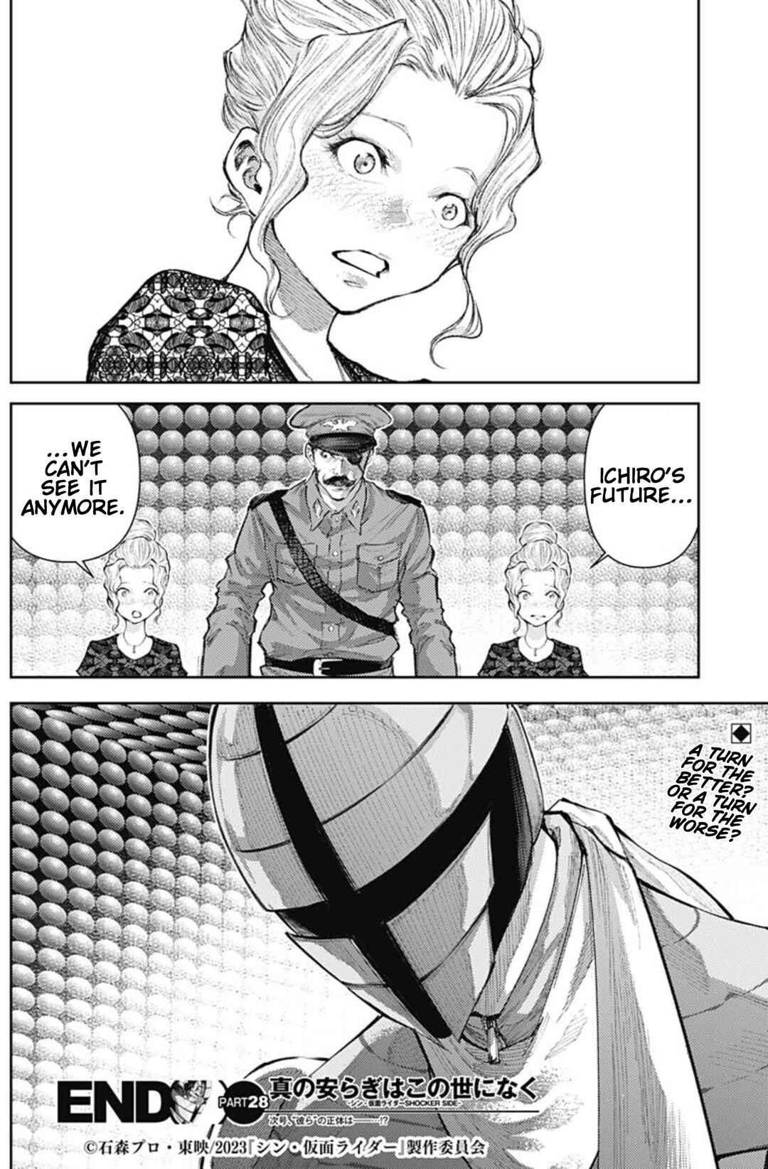 There is No True Peace in this World -Shin Kamen Rider Shocker Side- Chapter 28 - Page 18