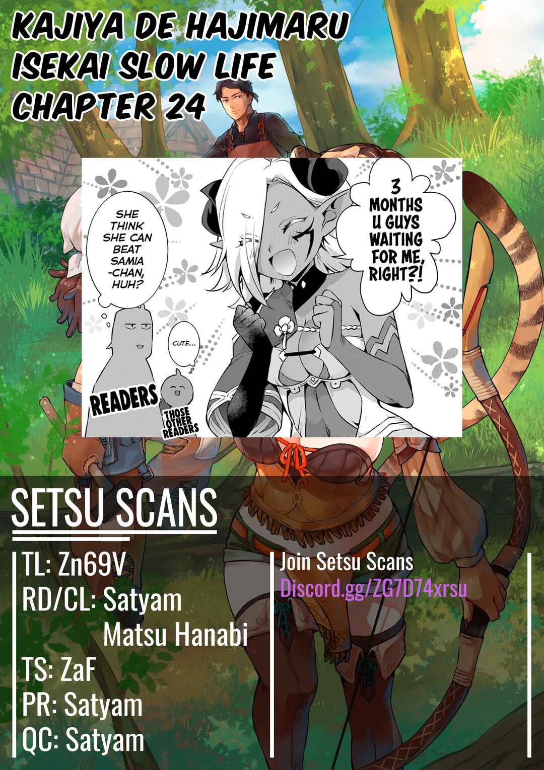 Kajiya de Hajimeru Isekai Slow Life Chapter 24 - Page 1