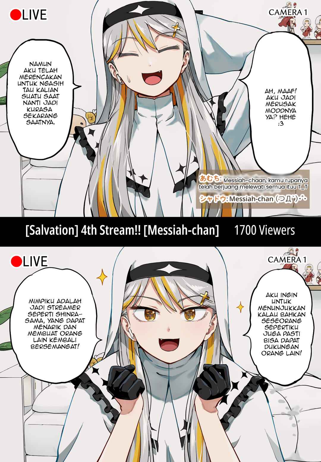 Kyuusai Kei Vtterer ✟ Messiah-chan Chapter 23 - Page 2