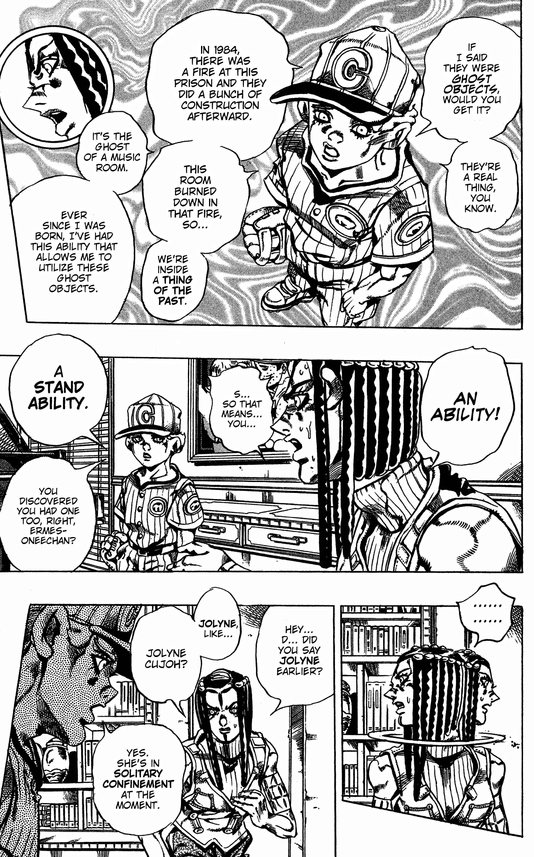 JoJo no Kimyou na Bouken: Part 6 - Stone Ocean Chapter 24 - Page 12