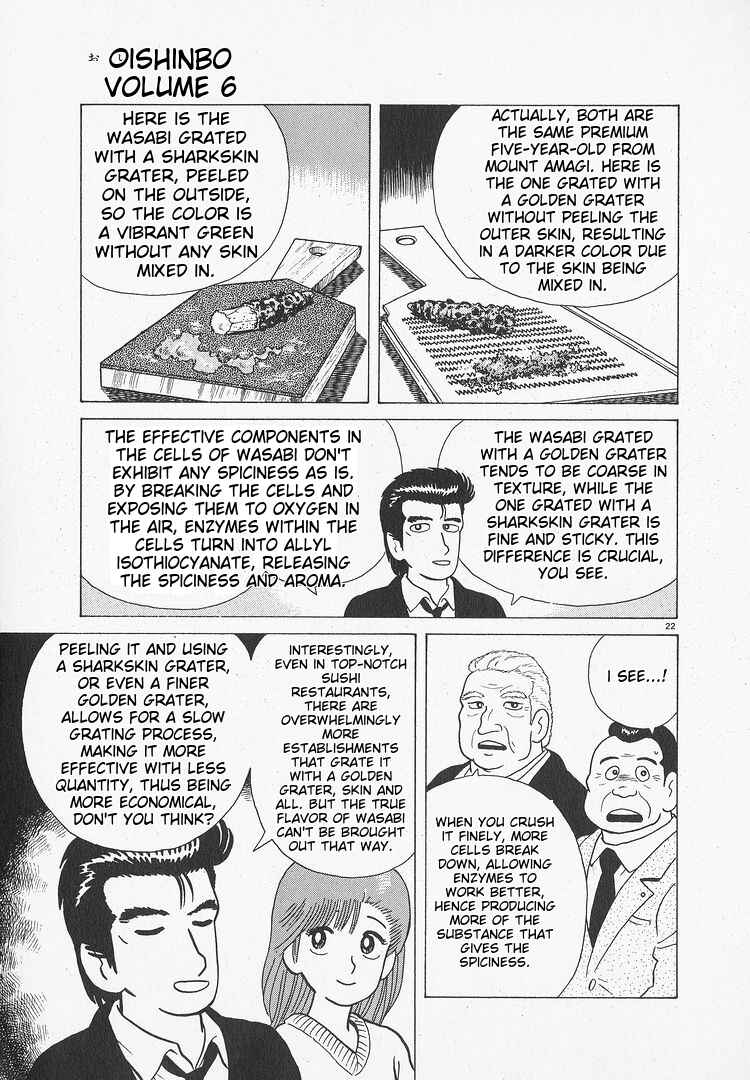 Oishinbo Chapter 49 - Page 22