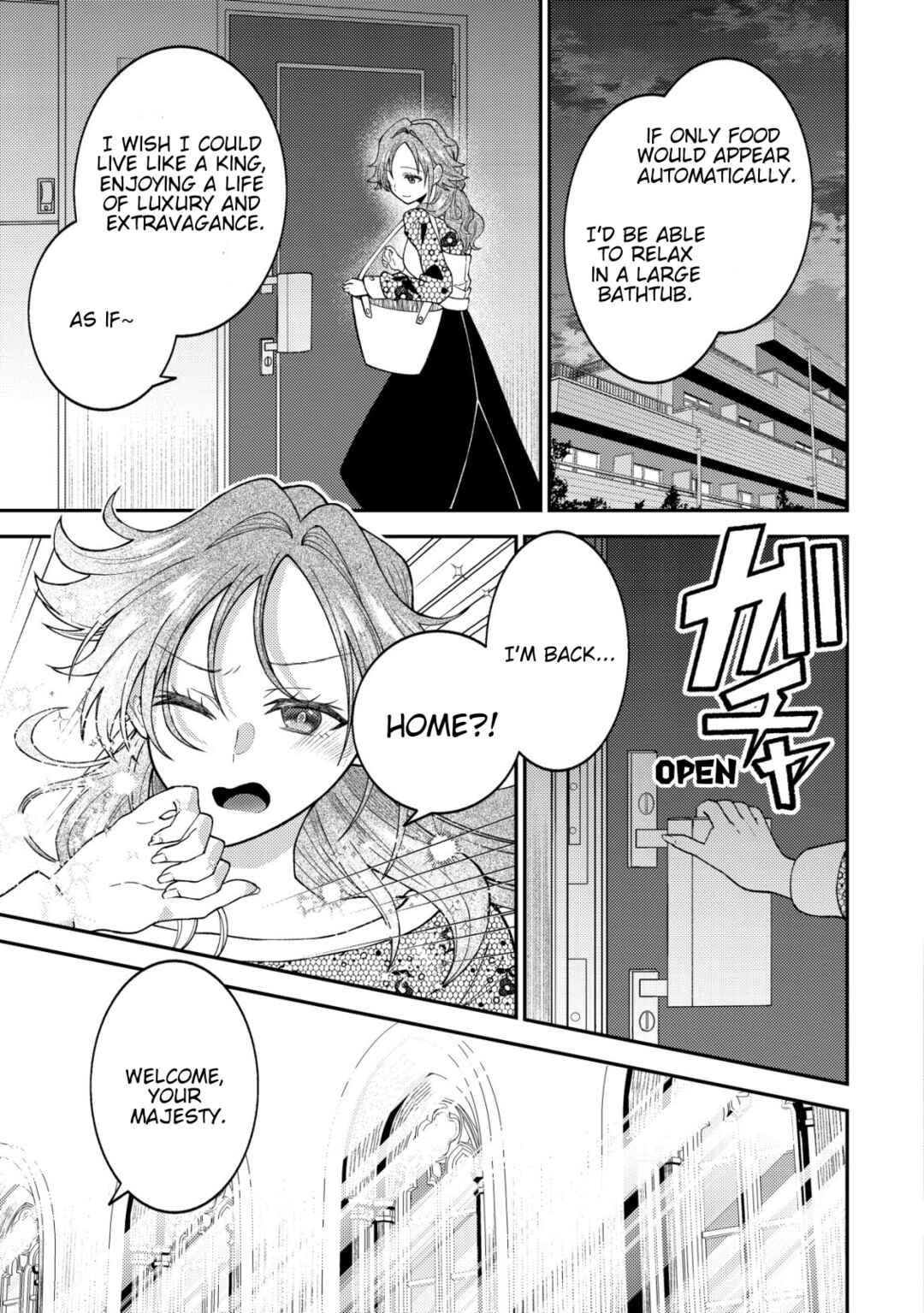 Isekai ni Shoukansarete Watashi ga Kokuou!? - Sonna no Muri desu! Chapter 1 - Page 6