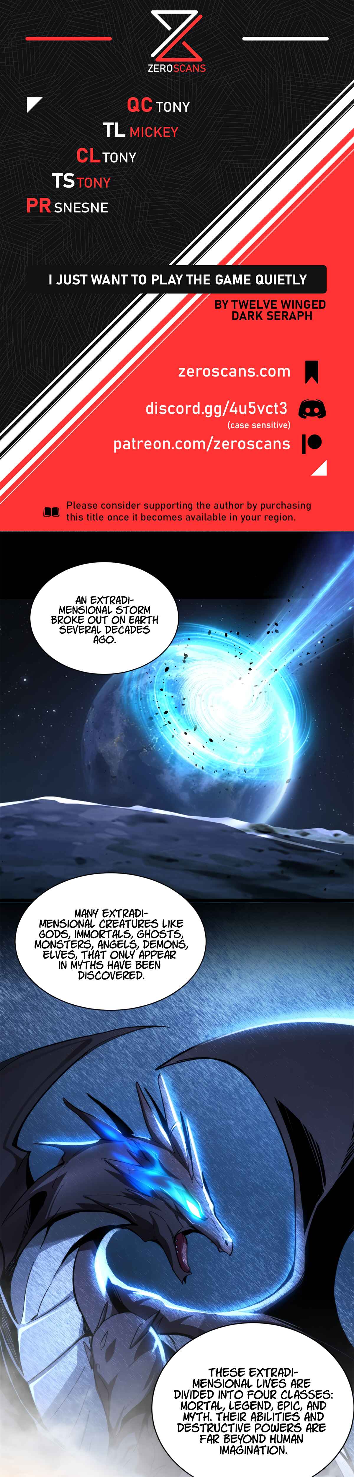 I Just Want to Game in Peace Chapter 1 - Page 1