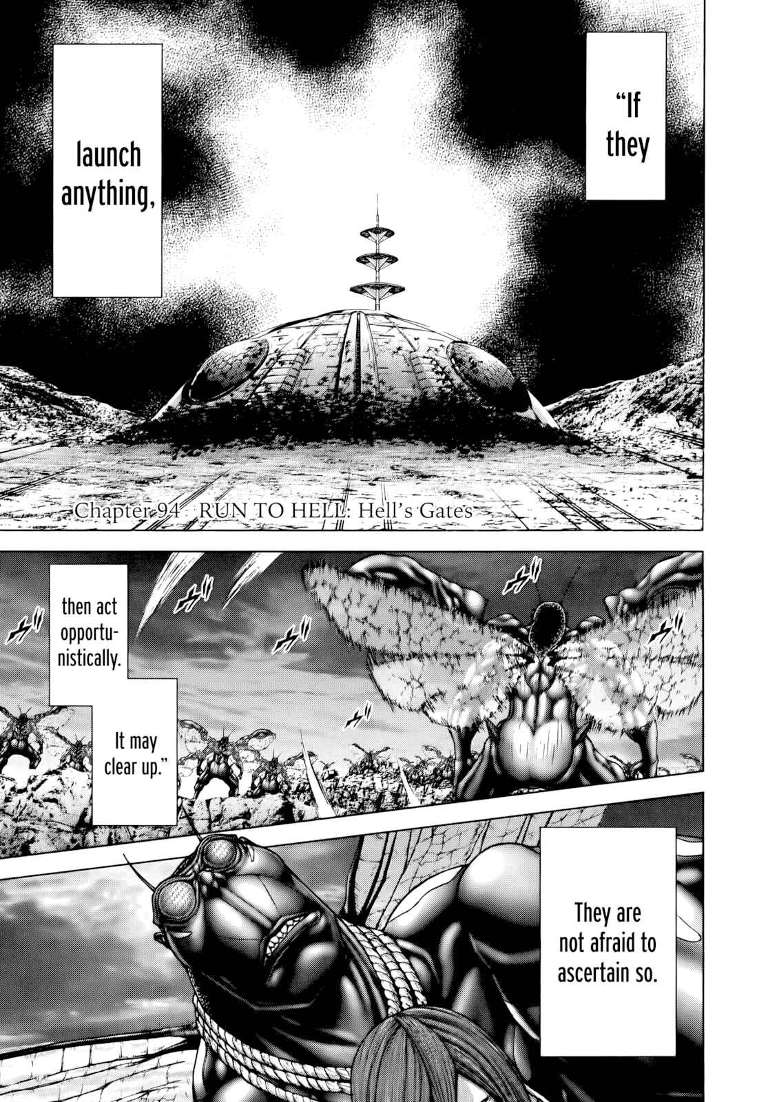 Terra Formars Chapter 94 - Page 1