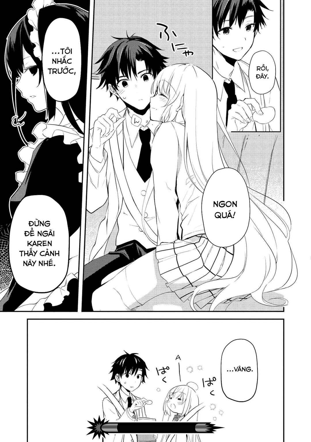 Saijo no Osewa - Takane no Hana-darake na Meimonkou de, Gakuin Ichi no Ojousama (Seikatsu Nouryoku Kaimu) wo Kagenagara Osewa Suru koto ni narimashita Chapter 5 - Page 24