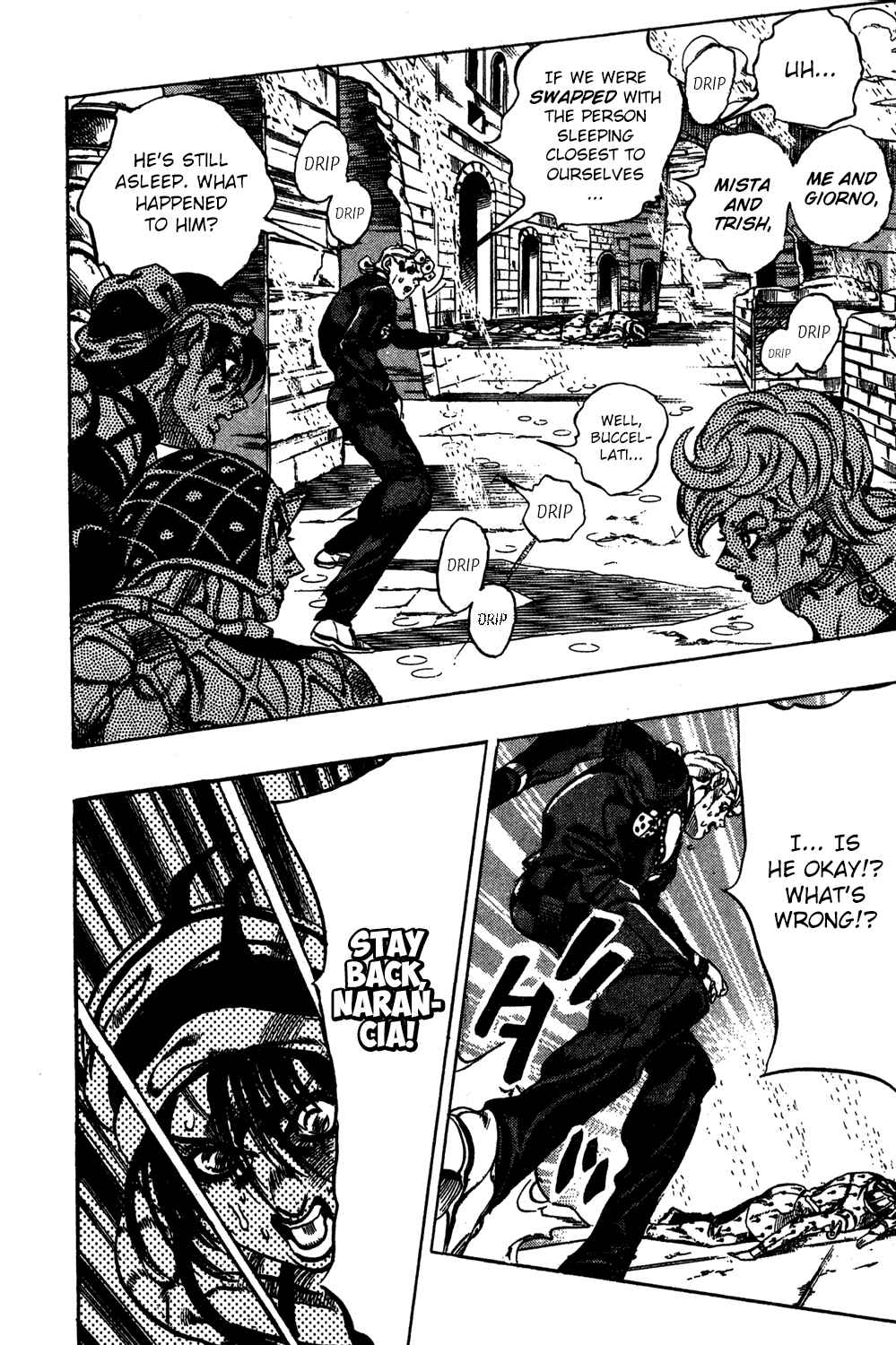 JoJo no Kimyou na Bouken: Part 5 - Ougon no Kaze Chapter 134 - Page 6