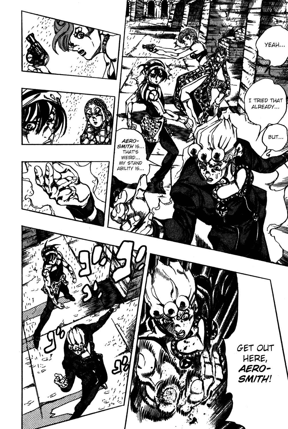 JoJo no Kimyou na Bouken: Part 5 - Ougon no Kaze Chapter 134 - Page 8