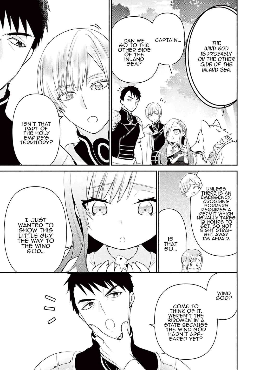 Tensei Youjo.: Shinjuu to Ouji to, Saikyou no Oji-san Youhei-dan no Naka de Ikiru Chapter 6 - Page 21