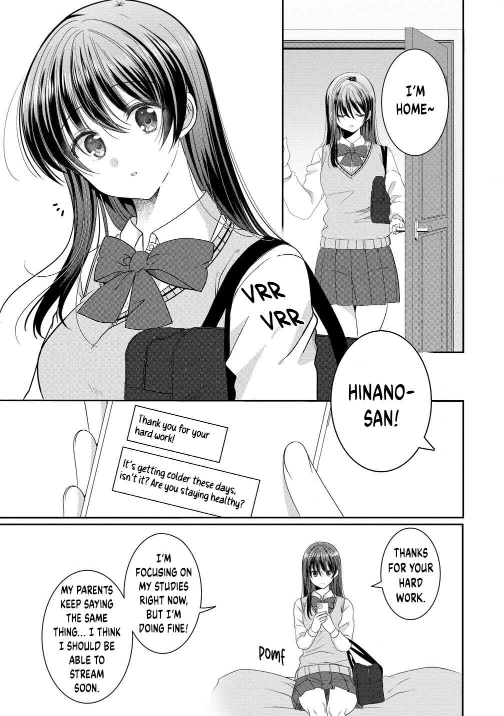OL Vtuber to Oshi JK-chan Chapter 13 - Page 1