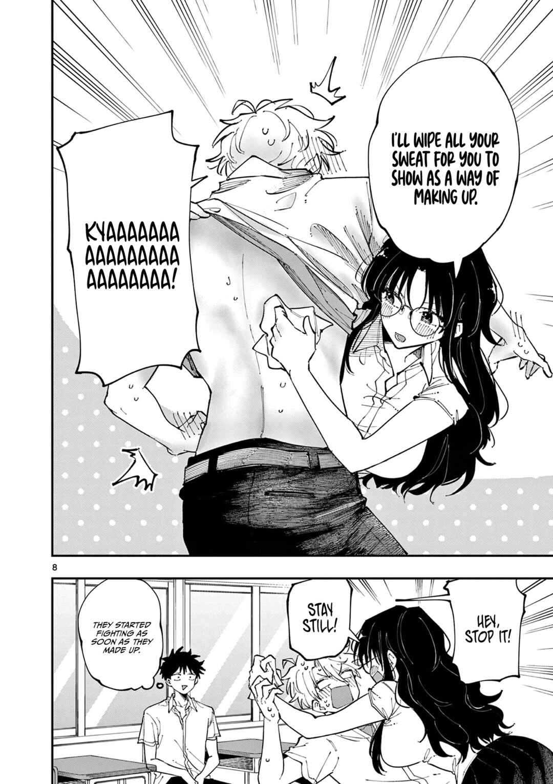 Tonari no Seki no Yatsu ga Souiu Me de Mitekuru Chapter 18 - Page 8