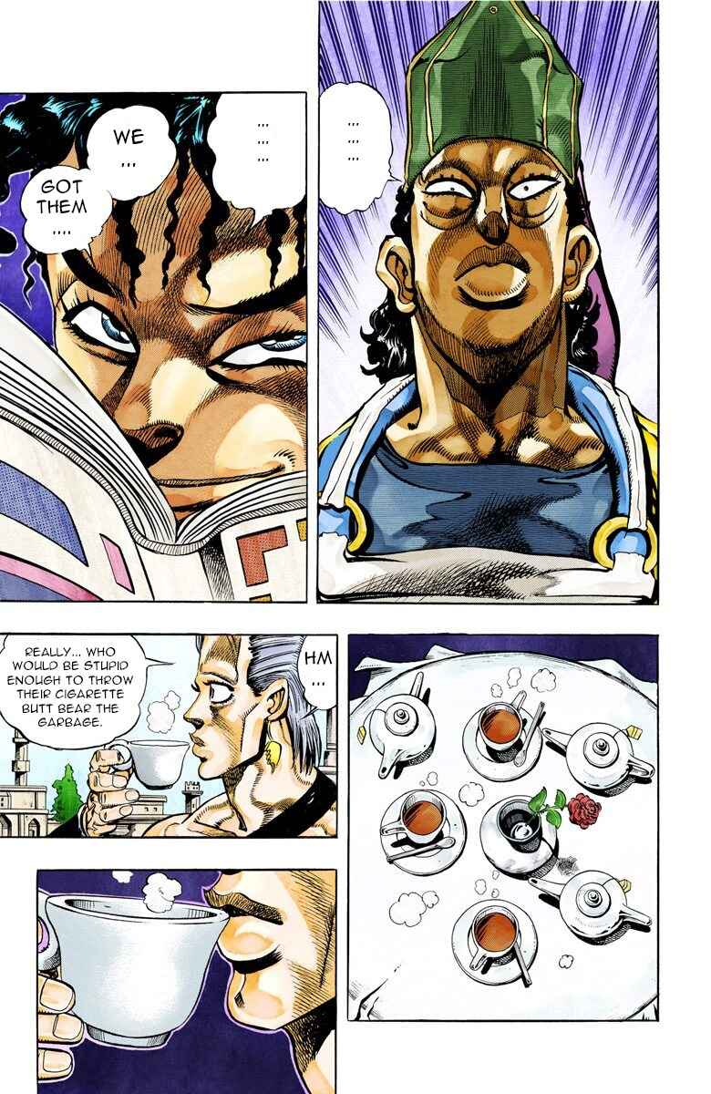 JoJo no Kimyou na Bouken: Part 3 - Stardust Crusaders Color-ban Chapter 77 - Page 13
