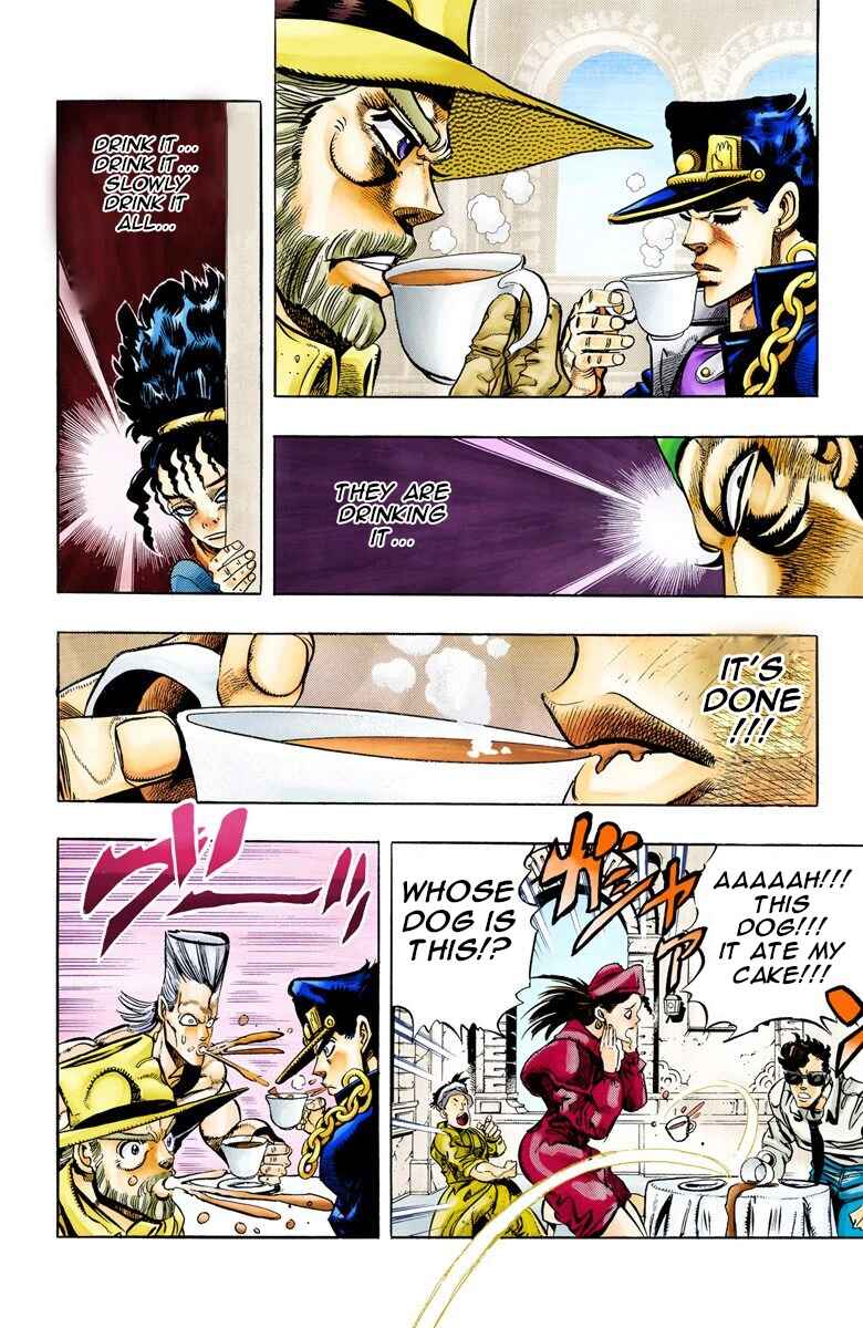 JoJo no Kimyou na Bouken: Part 3 - Stardust Crusaders Color-ban Chapter 77 - Page 14