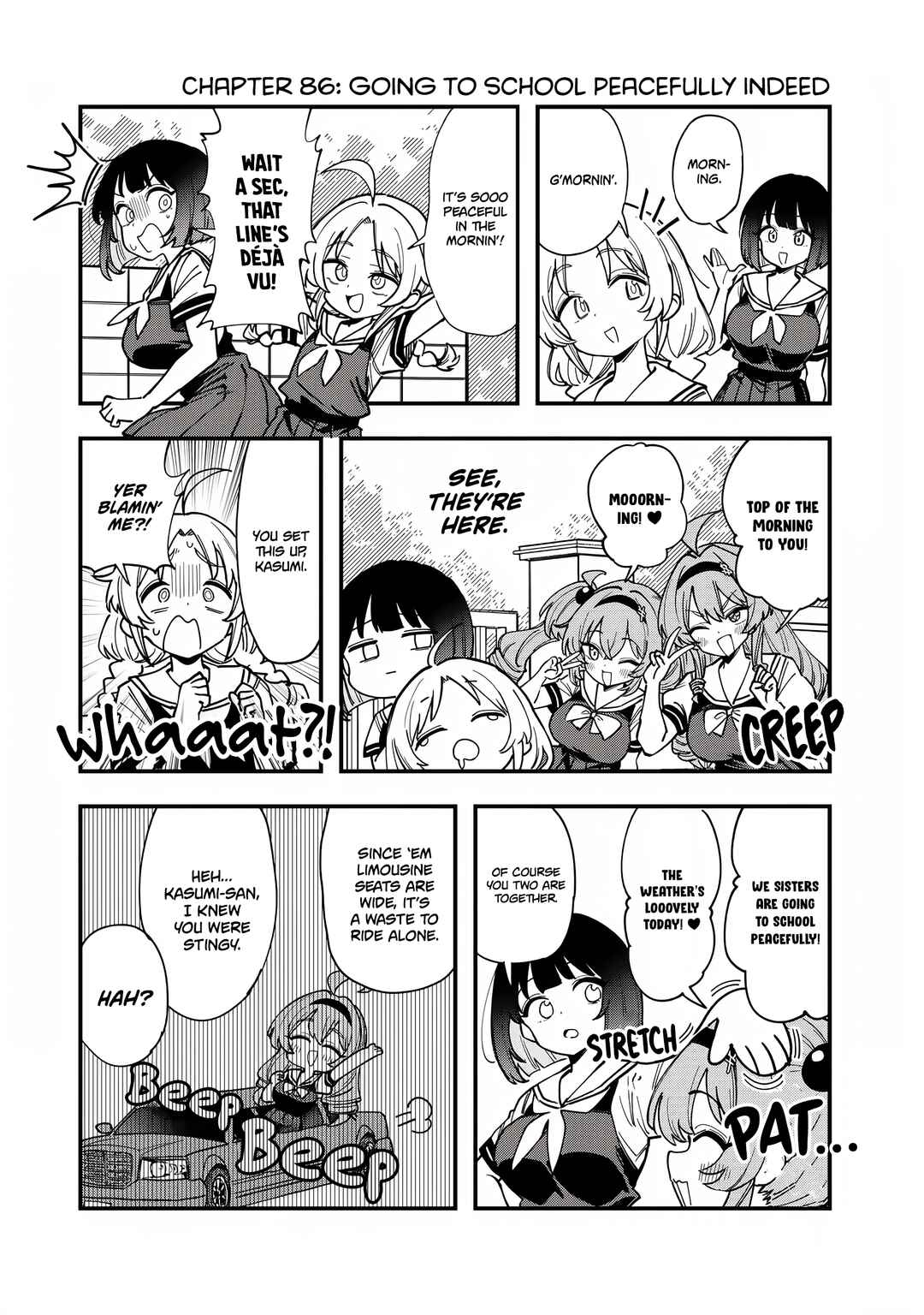 Bakushin Ojou-sama Dou! Chapter 86 - Page 1
