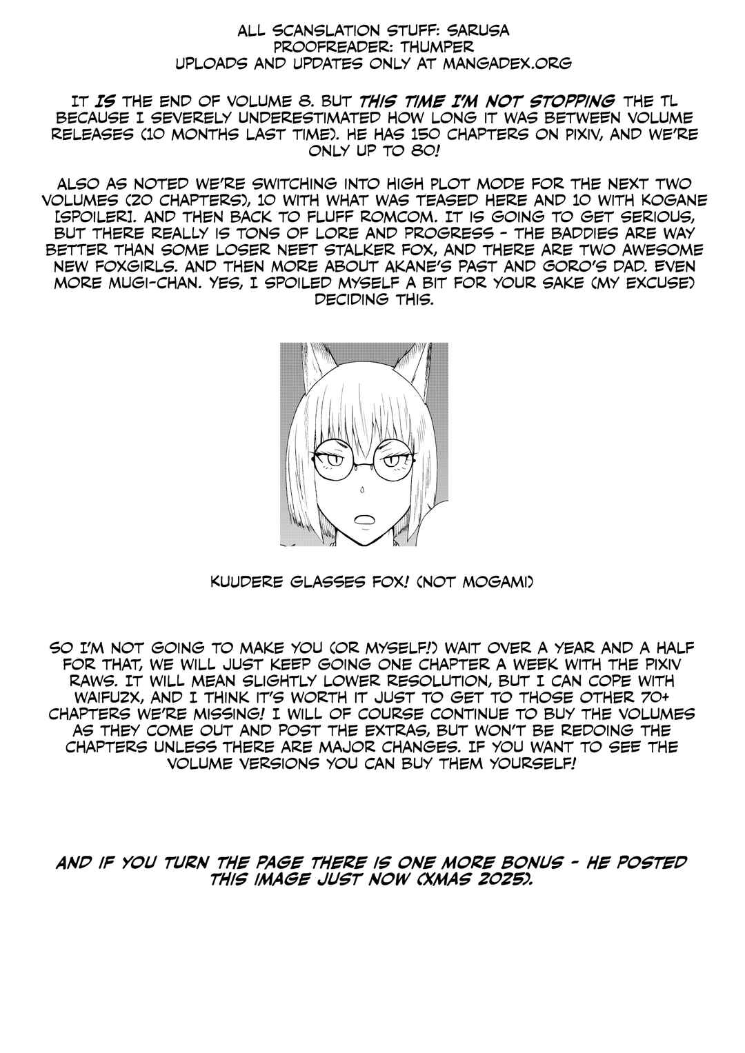 Totsugi Okureta Kitsune ga Yome ni Kuru Hanashi Chapter 80.5 - Page 11
