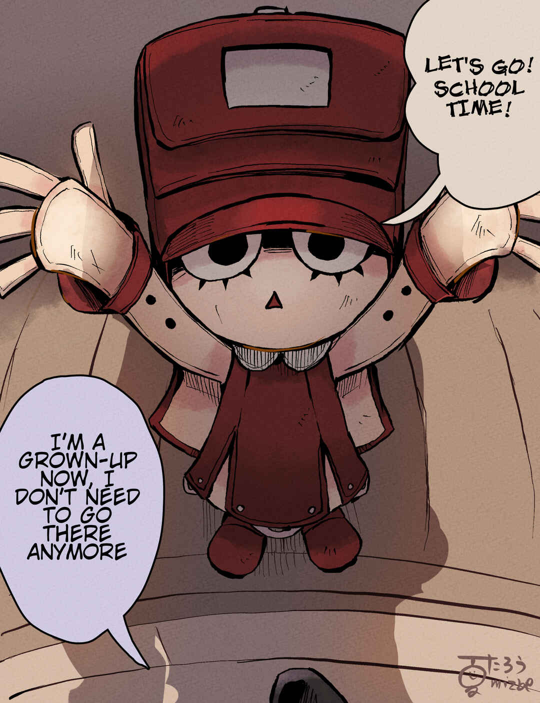 Randoseru-chan Chapter 1 - Page 1