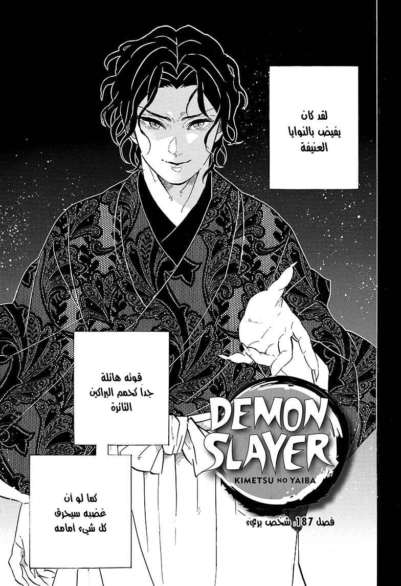 Demon Slayer: Kimetsu no Yaiba Chapter 187 - Page 1