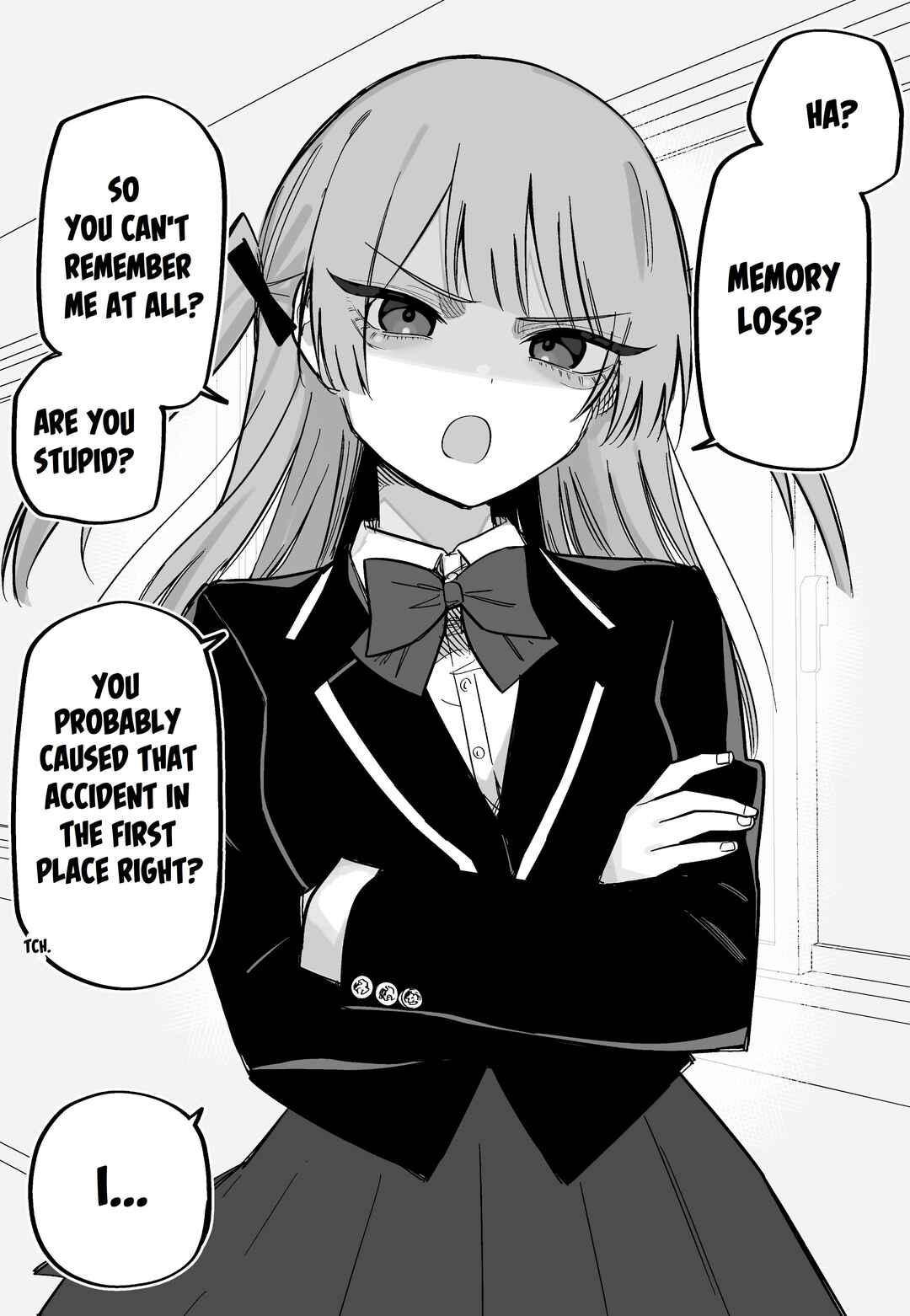 Kioku Soushitsu no Ore ni wa Tsundere Kanojo ga Irurashii Chapter ? - Page 1