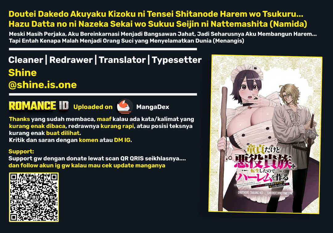 Doutei Dakedo Akuyaku Kizoku ni Tensei Shitanode Harem wo Tsukuru... Hazu Datta no ni Nazeka Sekai wo Sukuu Seijin ni Nattemashita (Namida) Chapter 1 - Page 31