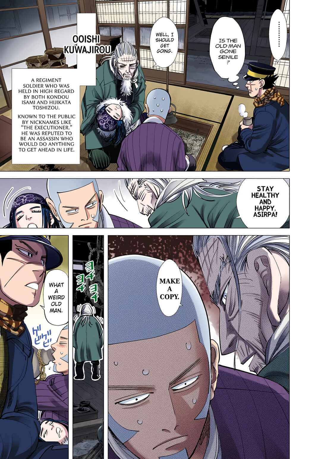 Golden Kamuy (Official Colored) Chapter 44 - Page 5