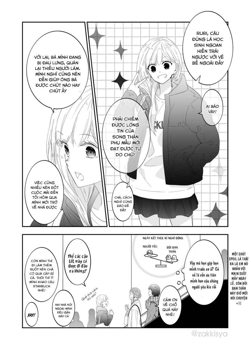 The World Will Be Destroyed Tomorrow, so I Want to Rub Your Boobs Chapter 19 - Page 4