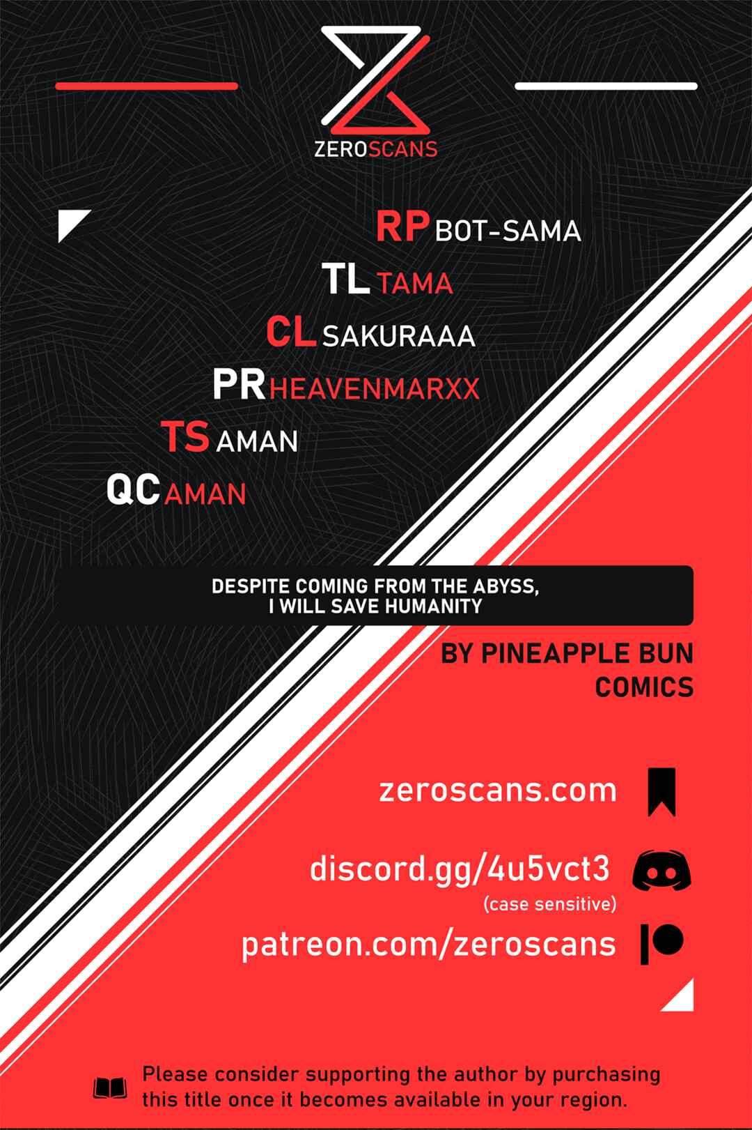 Despite Coming From the Abyss, I Will Save Humanity Chapter 139 - Page 1